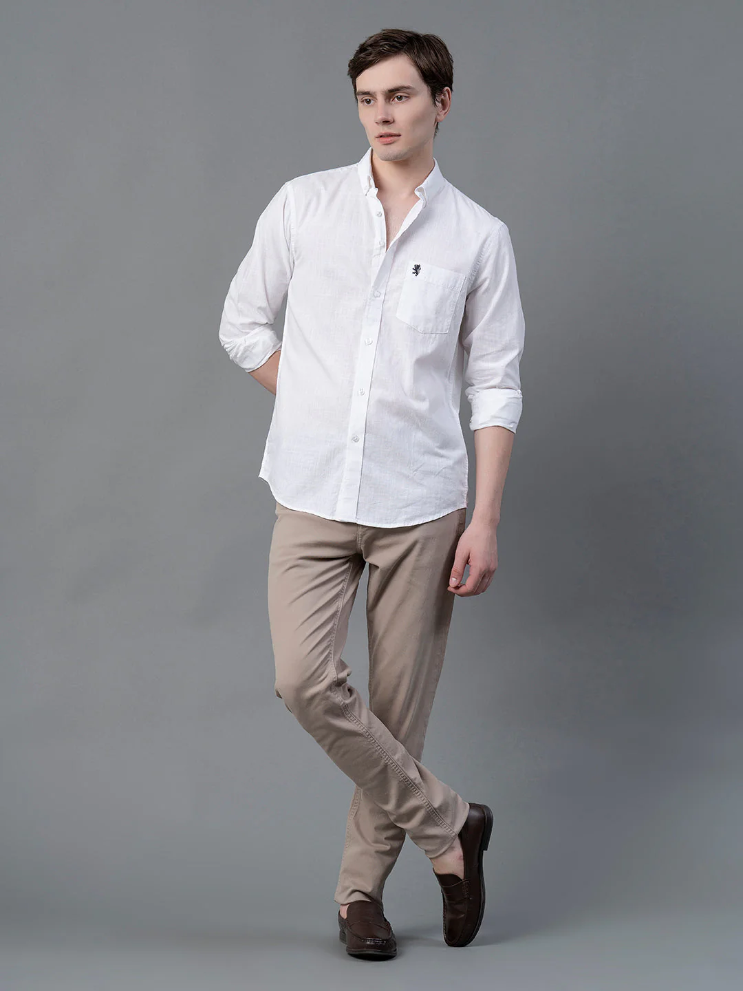 Regular Fit Cotton Shirt for Men - Image 5