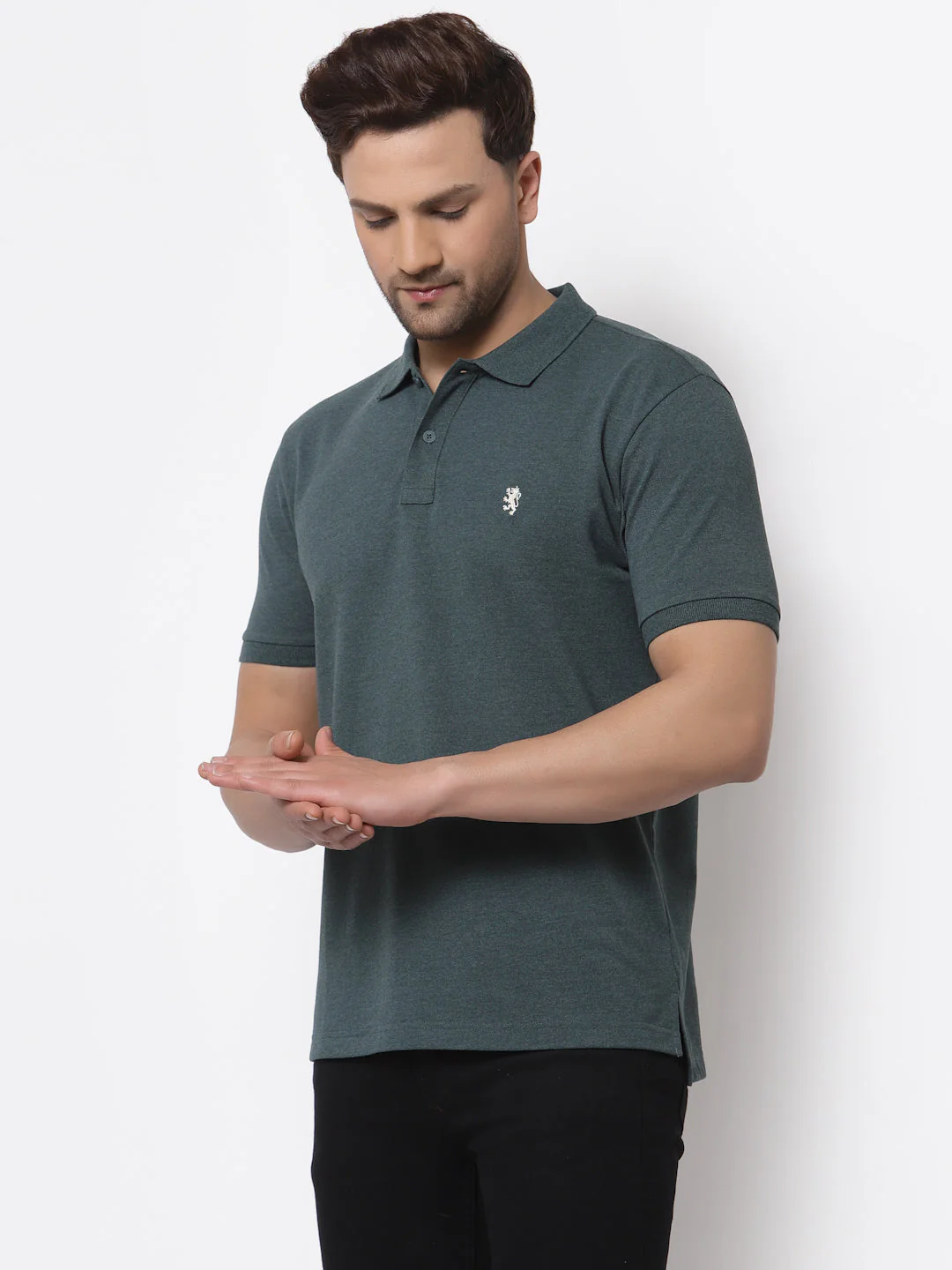 Regular Fit Polo T-Shirt for Men - Image 3