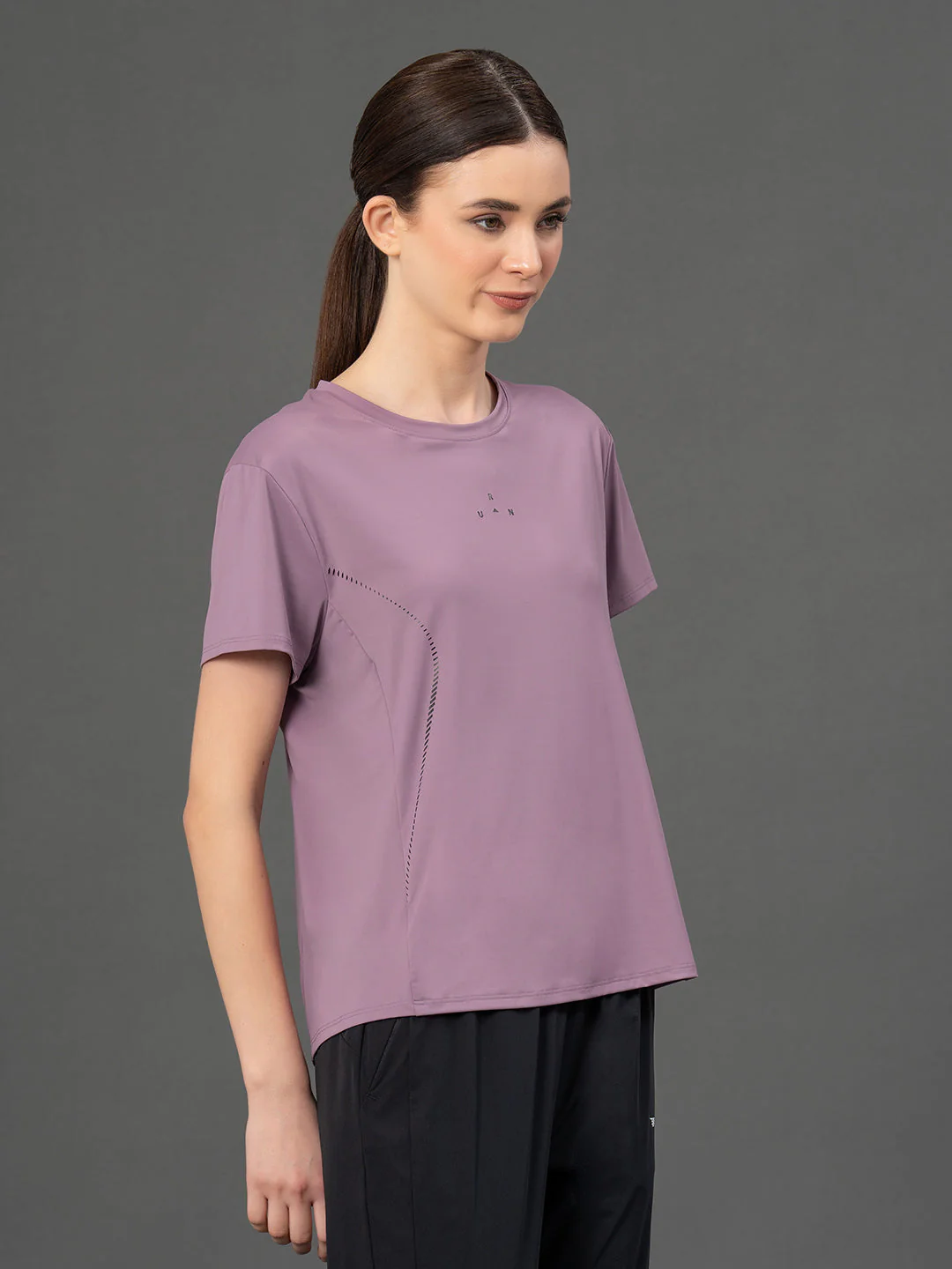 Round Neck Activewear T-Shirt - Image 2