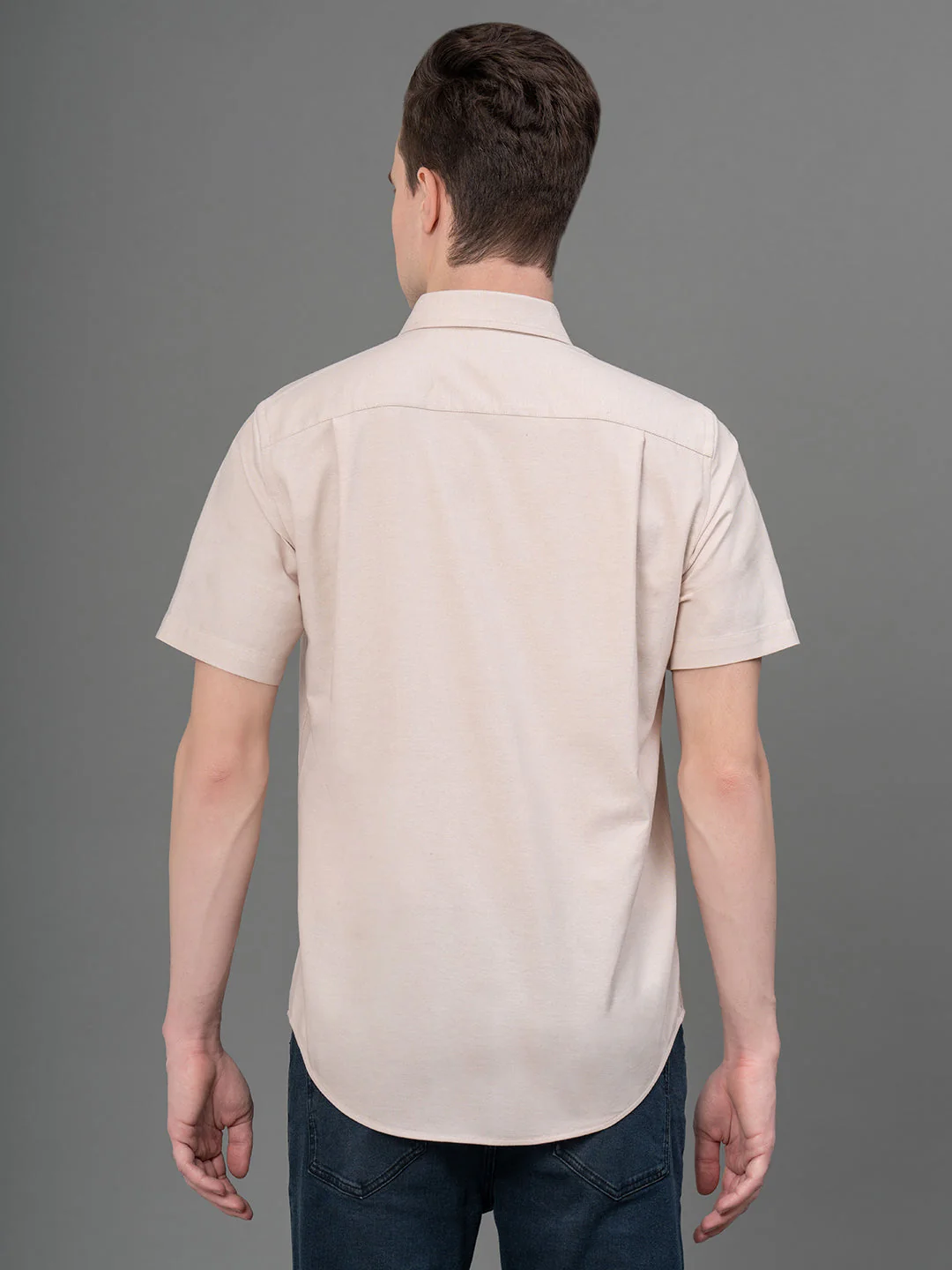 Solid Oxford Shirt for Men - Image 2