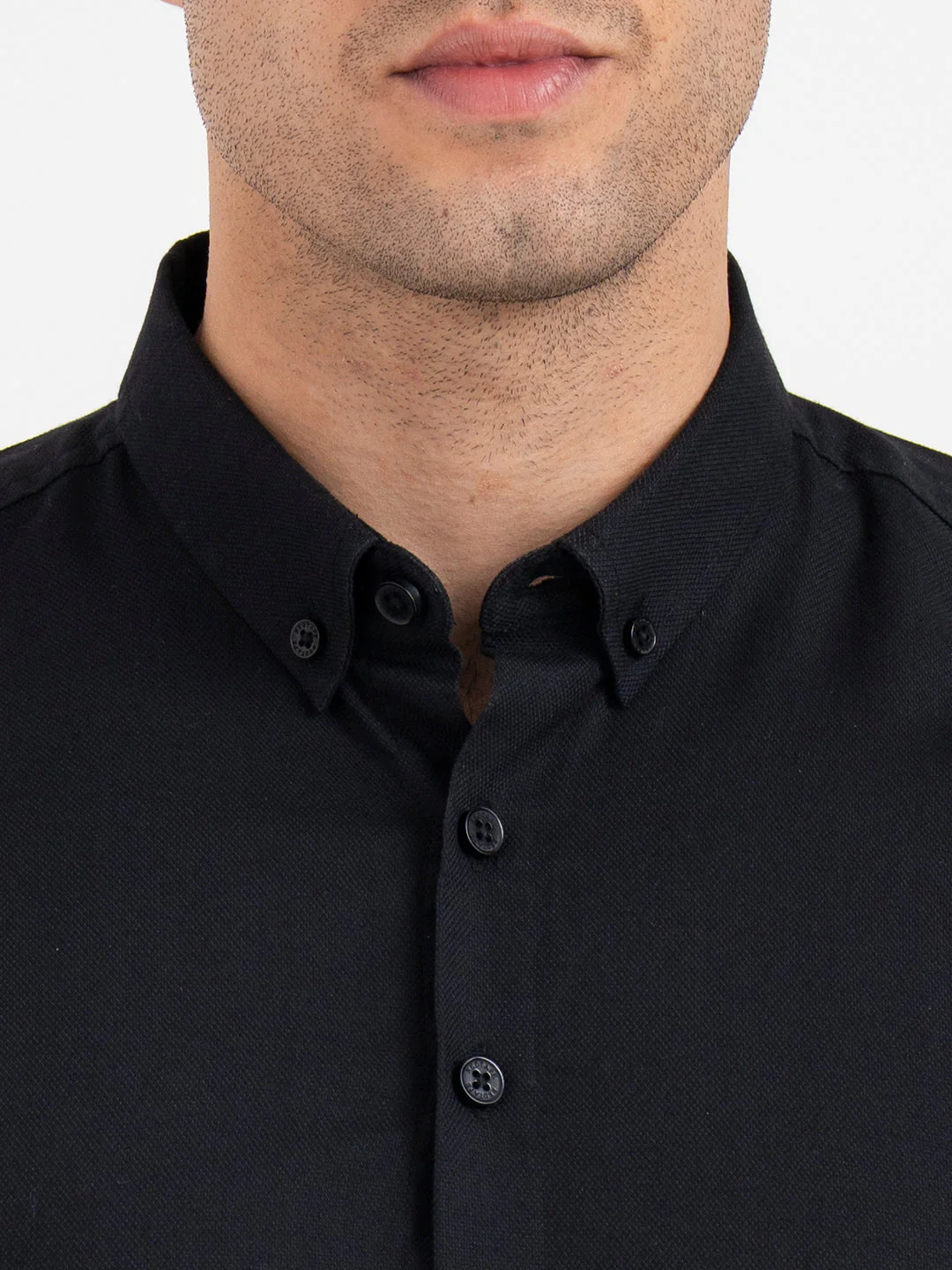 Shirts for Men in Black | Birdeye Full Sleeve Formal Shirt - Image 4