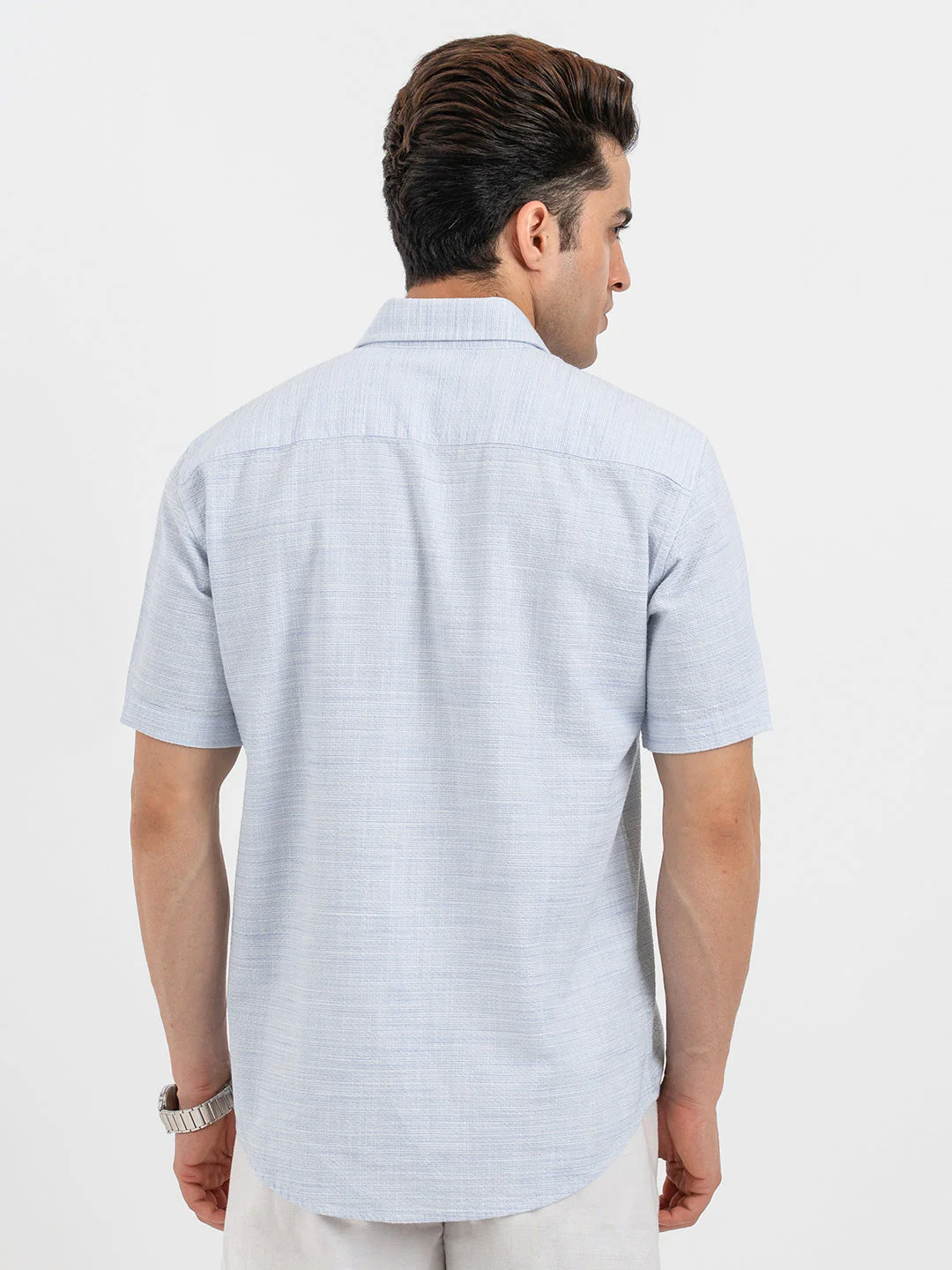 Shirts for Men in Blue - Image 3