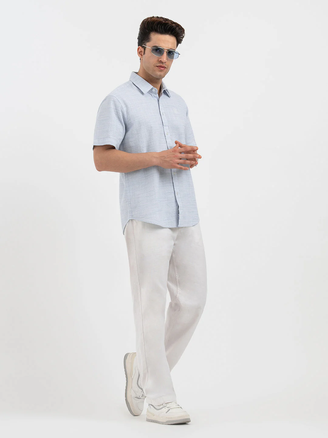 Shirts for Men in Blue - Image 5