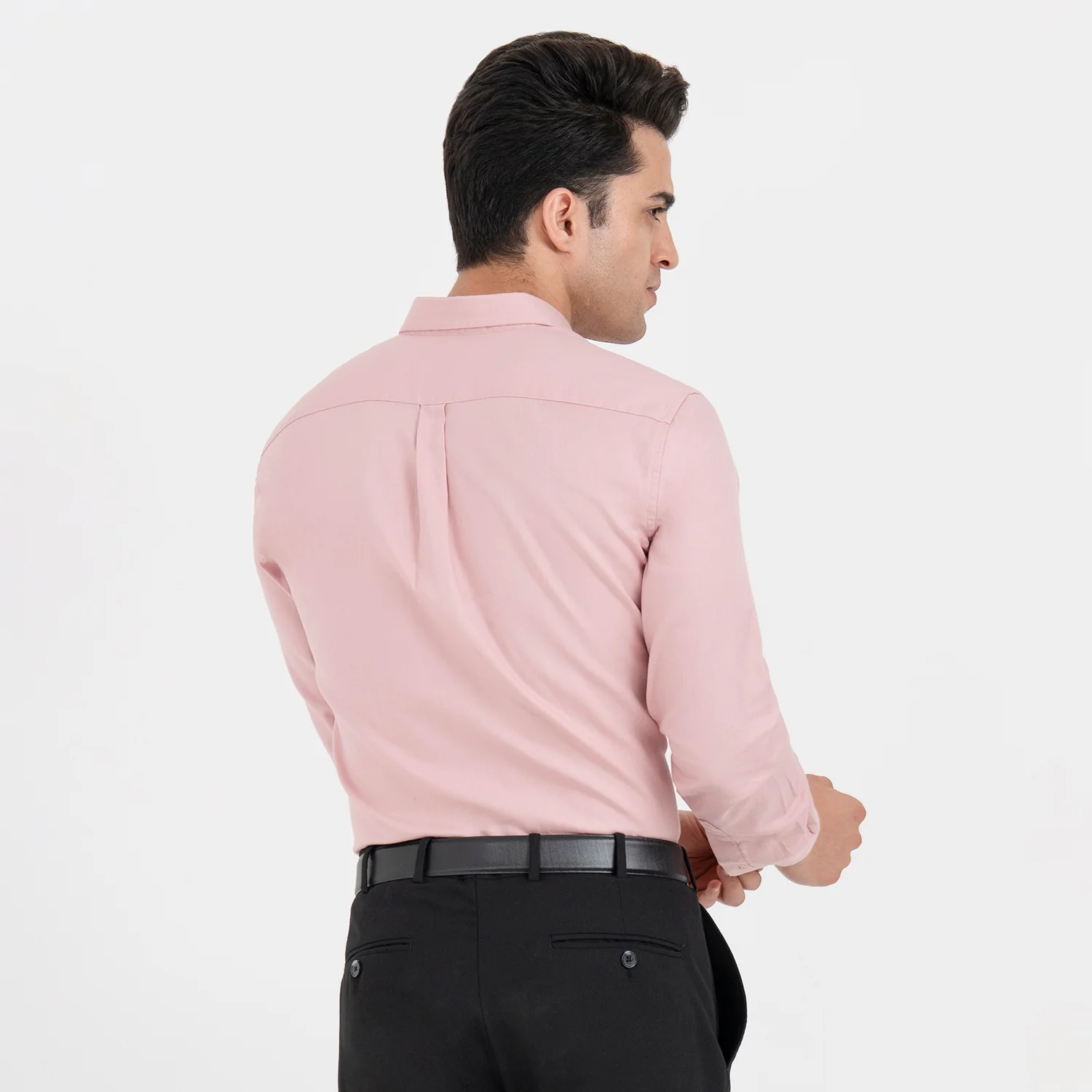 Shirts for Men in Dusky Pink | Birdeye Full Sleeve Formal Shirt - Image 3