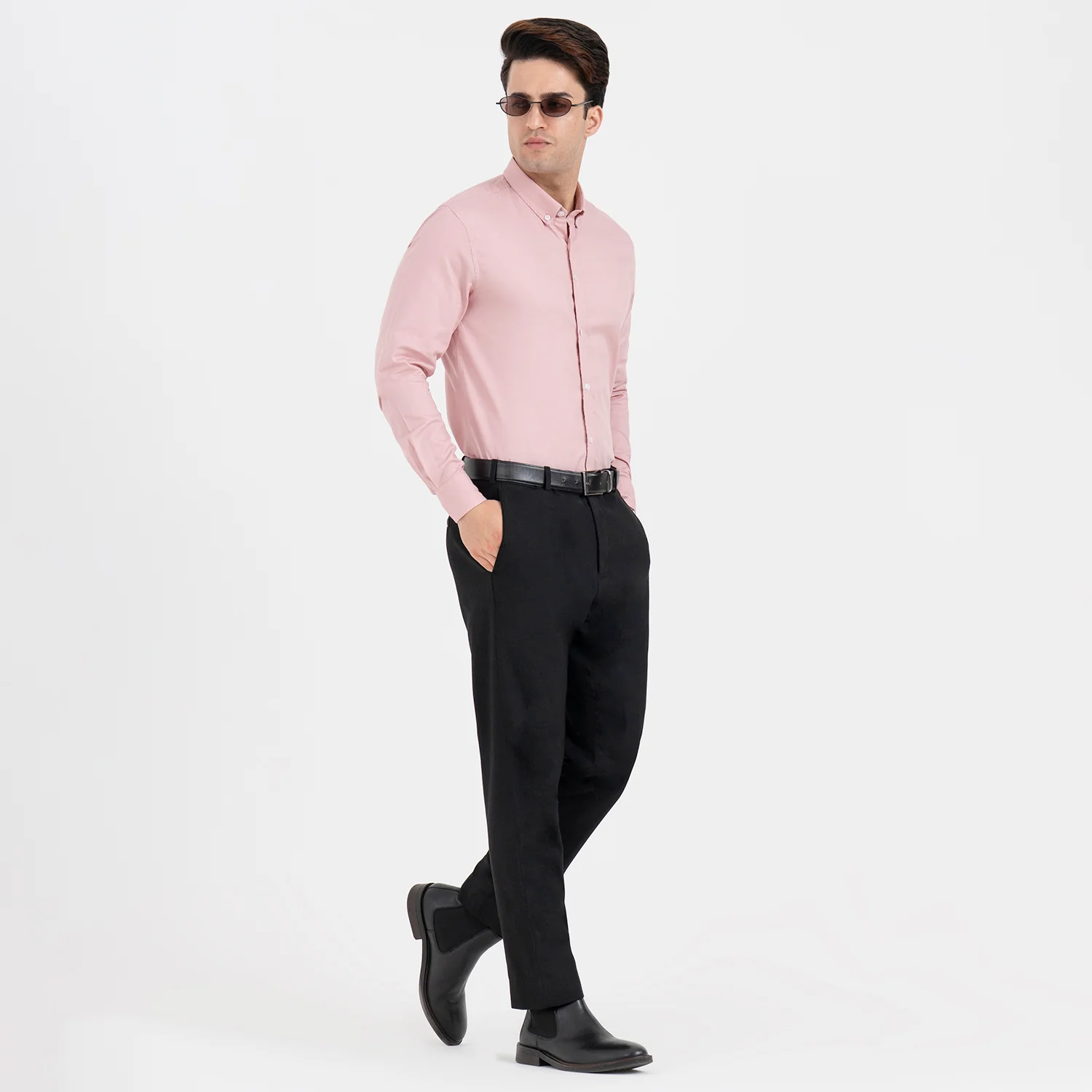 Shirts for Men in Dusky Pink | Birdeye Full Sleeve Formal Shirt - Image 5
