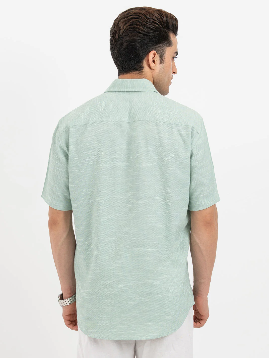 Shirts for Men in Green - Image 3