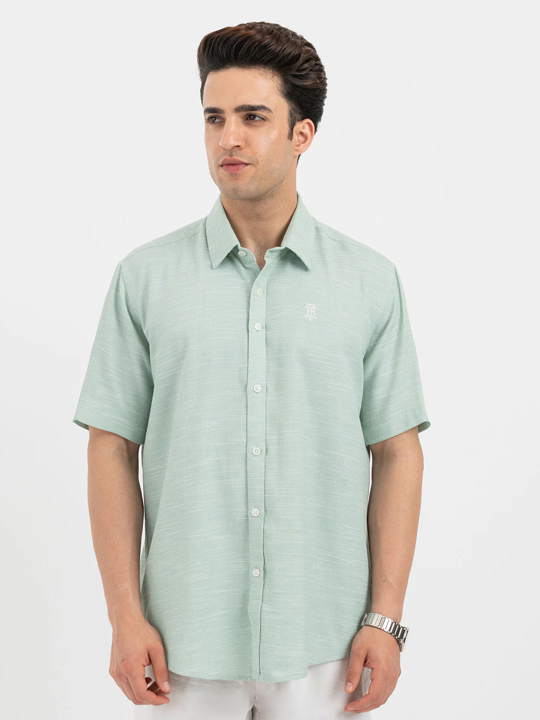 Shirts for Men in Green - Image 7