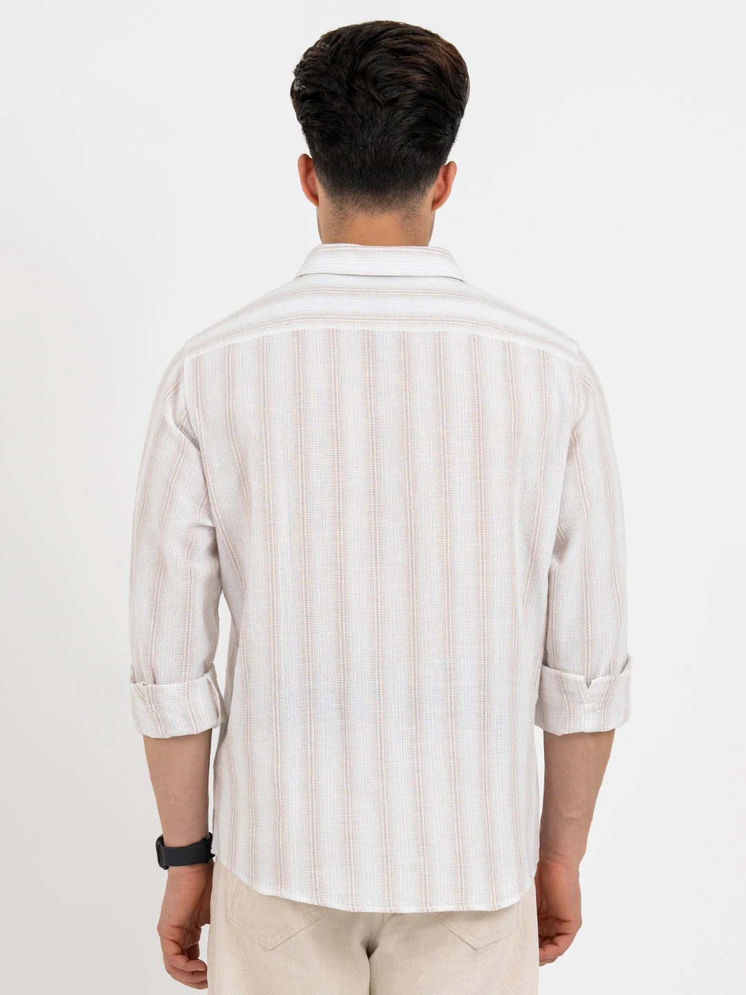 Shirts for Men in Light Brown - Image 3