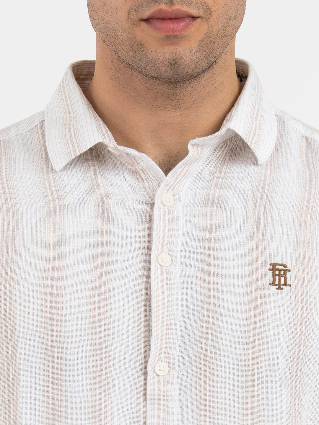 Shirts for Men in Light Brown - Image 4