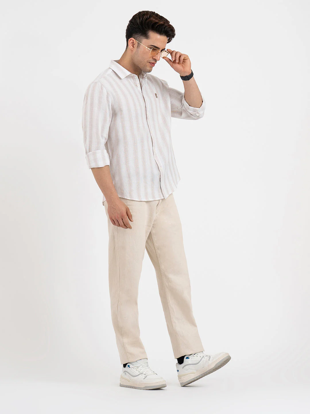 Shirts for Men in Light Brown - Image 5