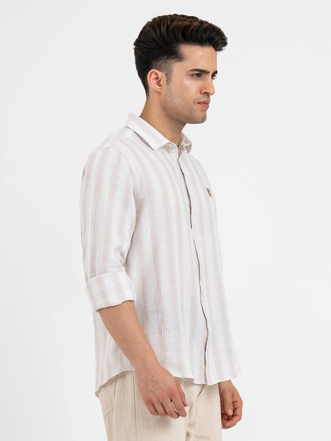 Shirts for Men in Light Brown - Image 6