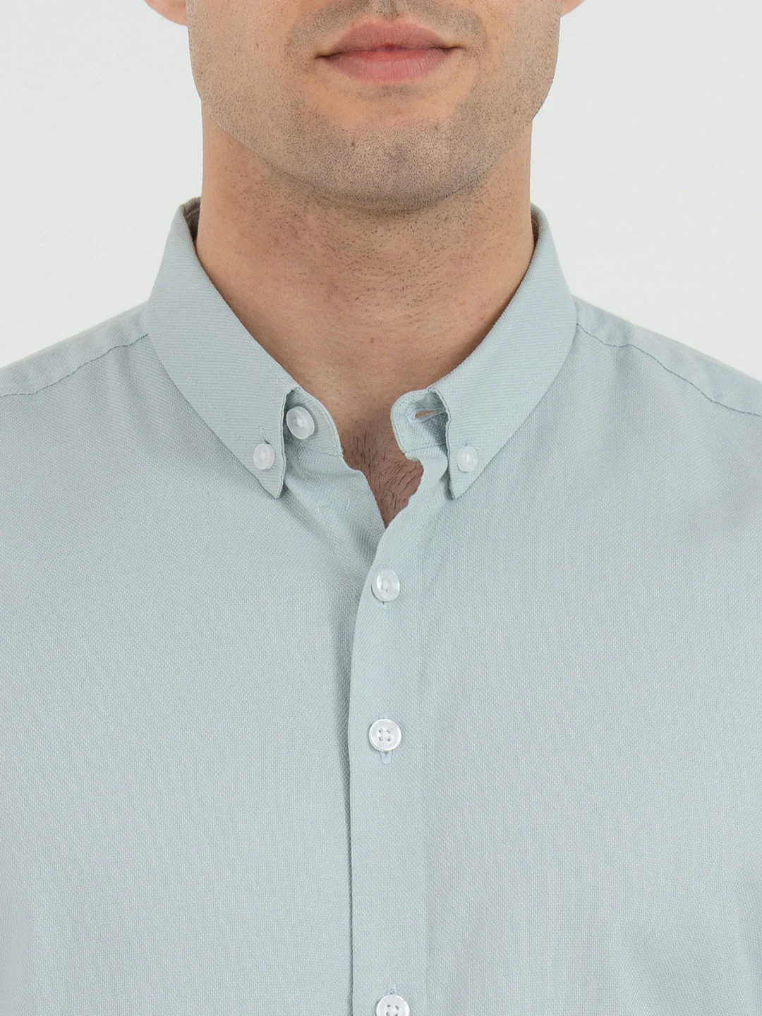 Shirts for Men in Sage | Birdeye Full Sleeve Formal Shirt - Image 4