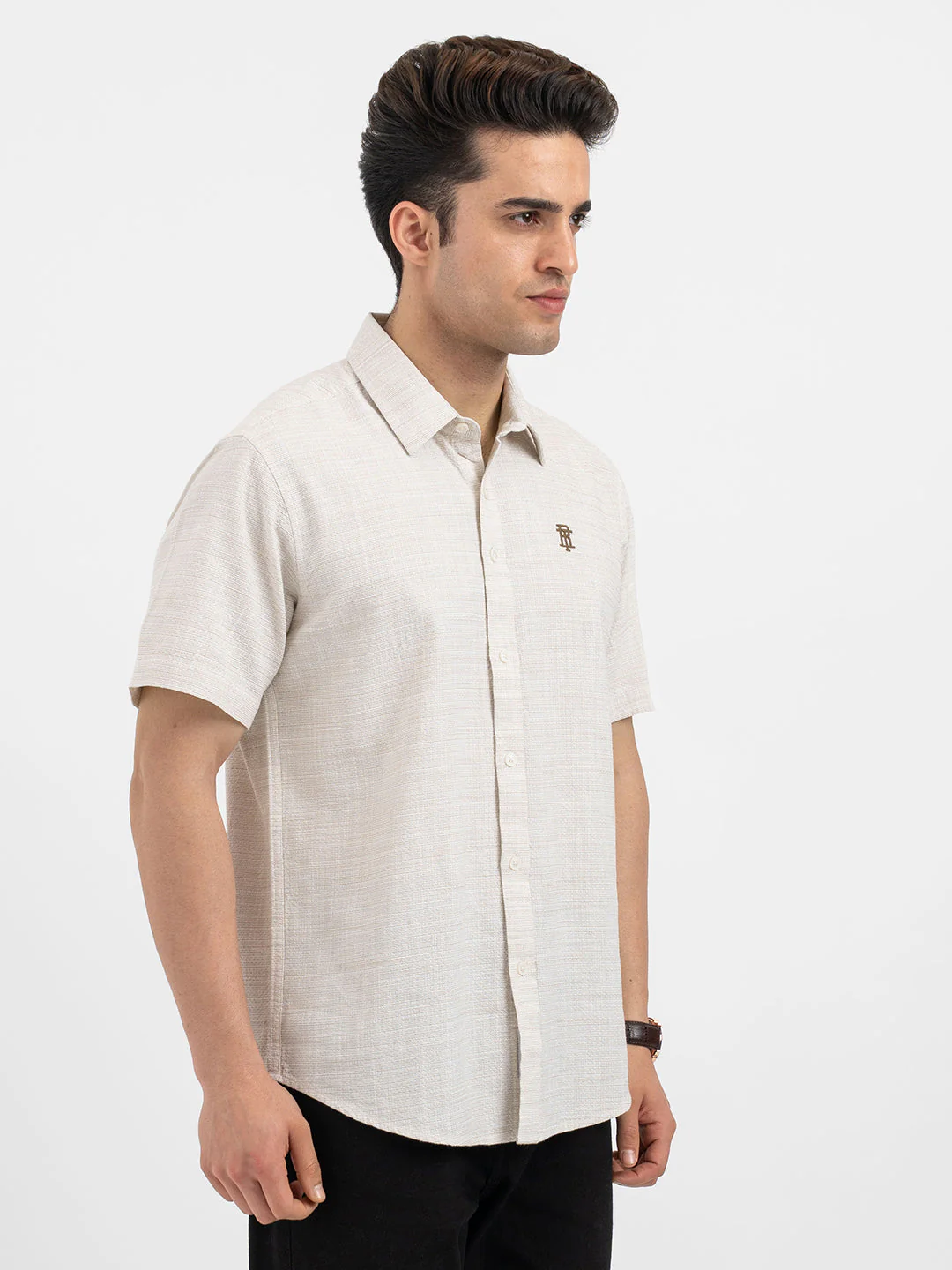 Shirts for Men in Sand - Image 6