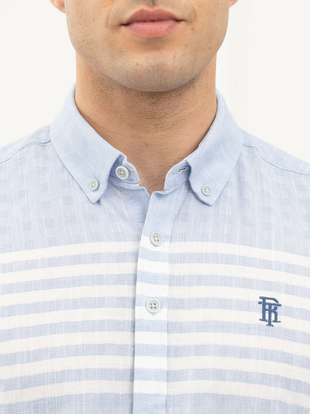 Sky Blue Shirt for Men - Image 5