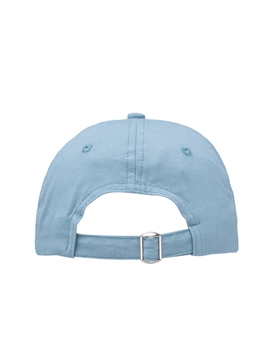 Slate Blue Free Size Solid Unisex Cap | All Sports Cap with Airholes & Adjustable Strap - Image 3