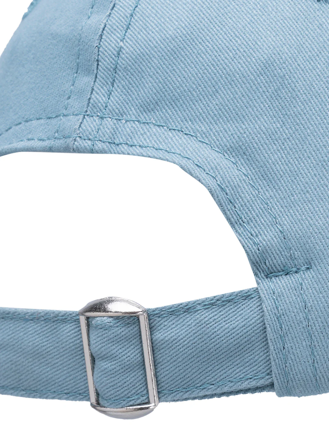 Slate Blue Free Size Solid Unisex Cap | All Sports Cap with Airholes & Adjustable Strap - Image 5