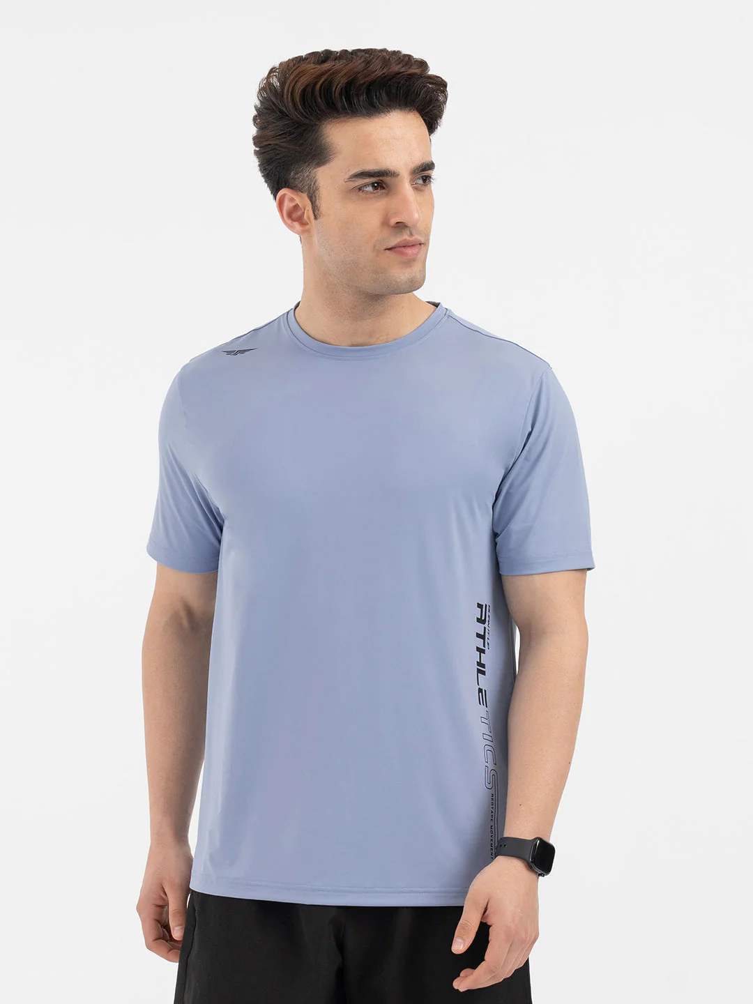 Red Tape Slate Blue T-Shirt for Men | Graphic Activewear - Image 8
