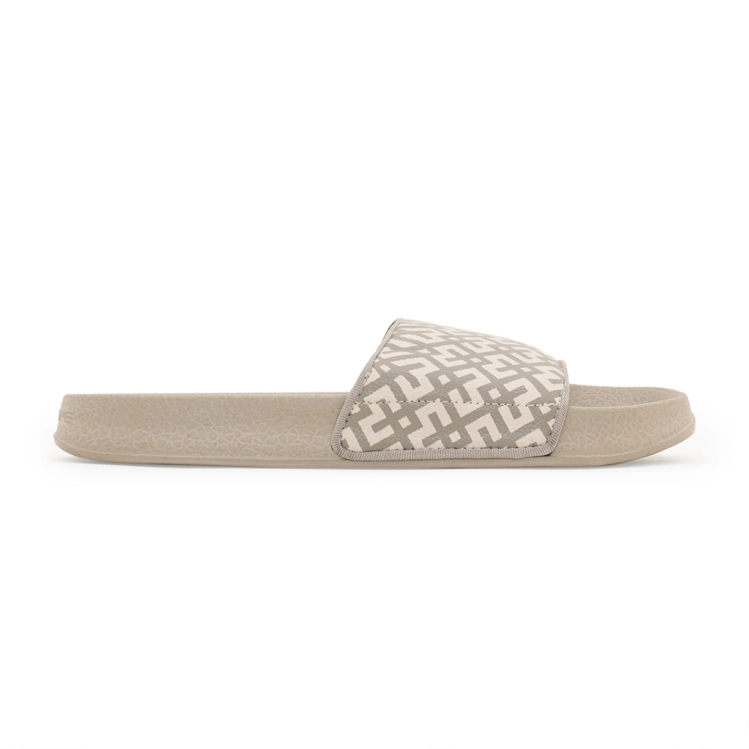 Sliders Flip-Flop for Women in Beige | Casual Pool Sliders. - Image 2