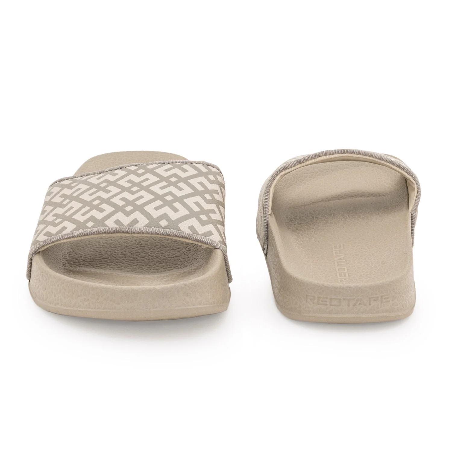 Sliders Flip-Flop for Women in Beige | Casual Pool Sliders. - Image 4