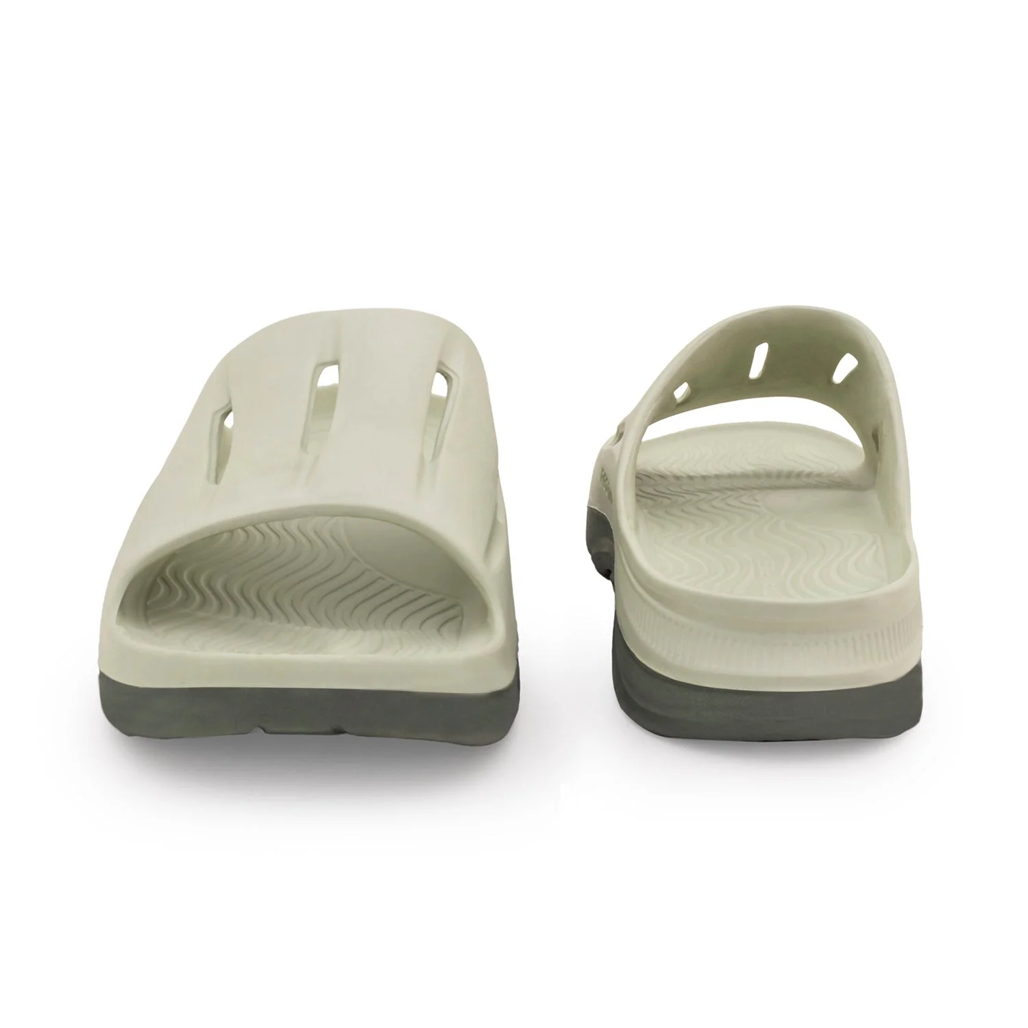 Sliders for Men in Green | Casual Pool Sliders - Image 4