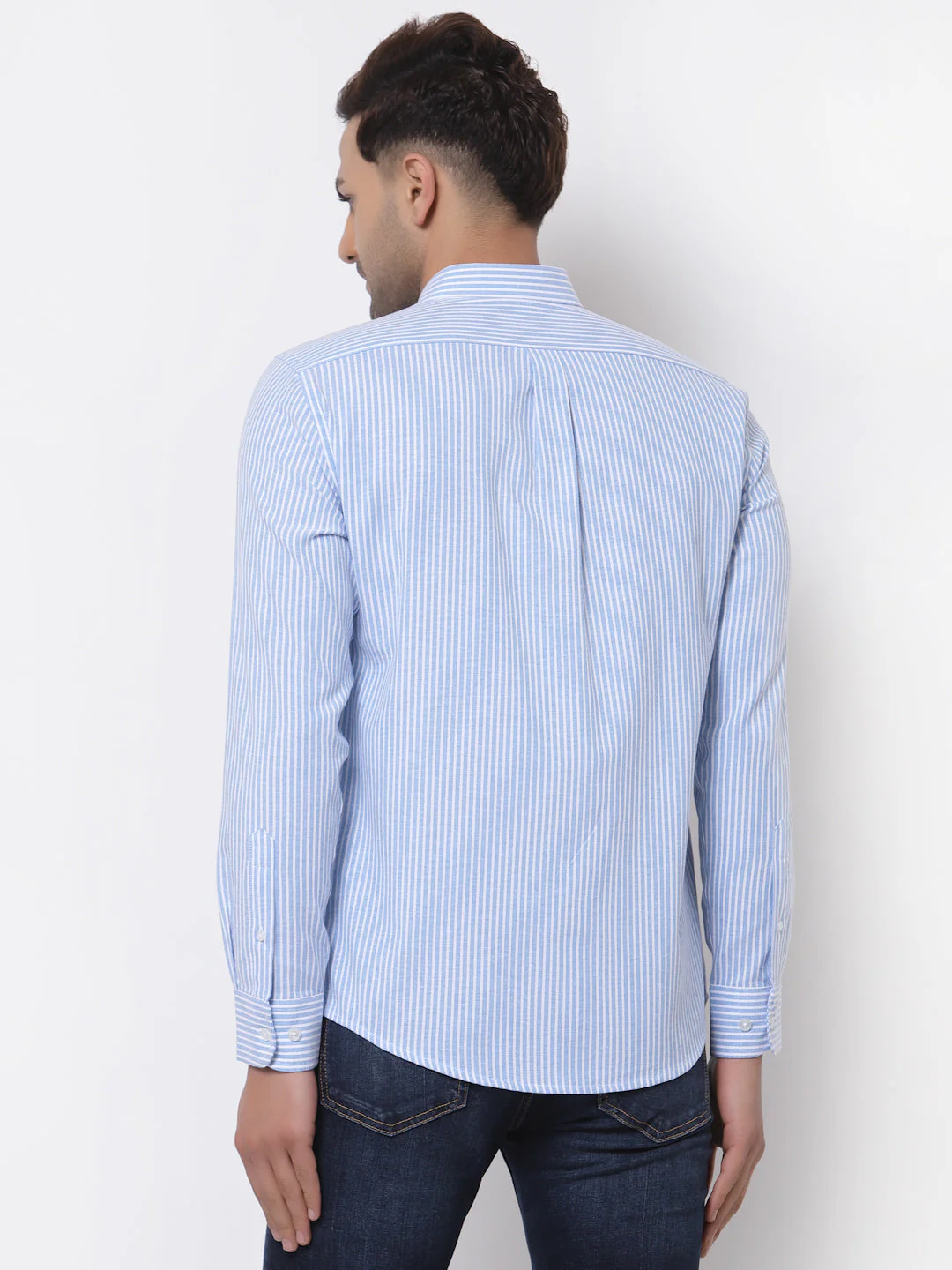 Smart Fit Striped Shirt for Men - Image 4