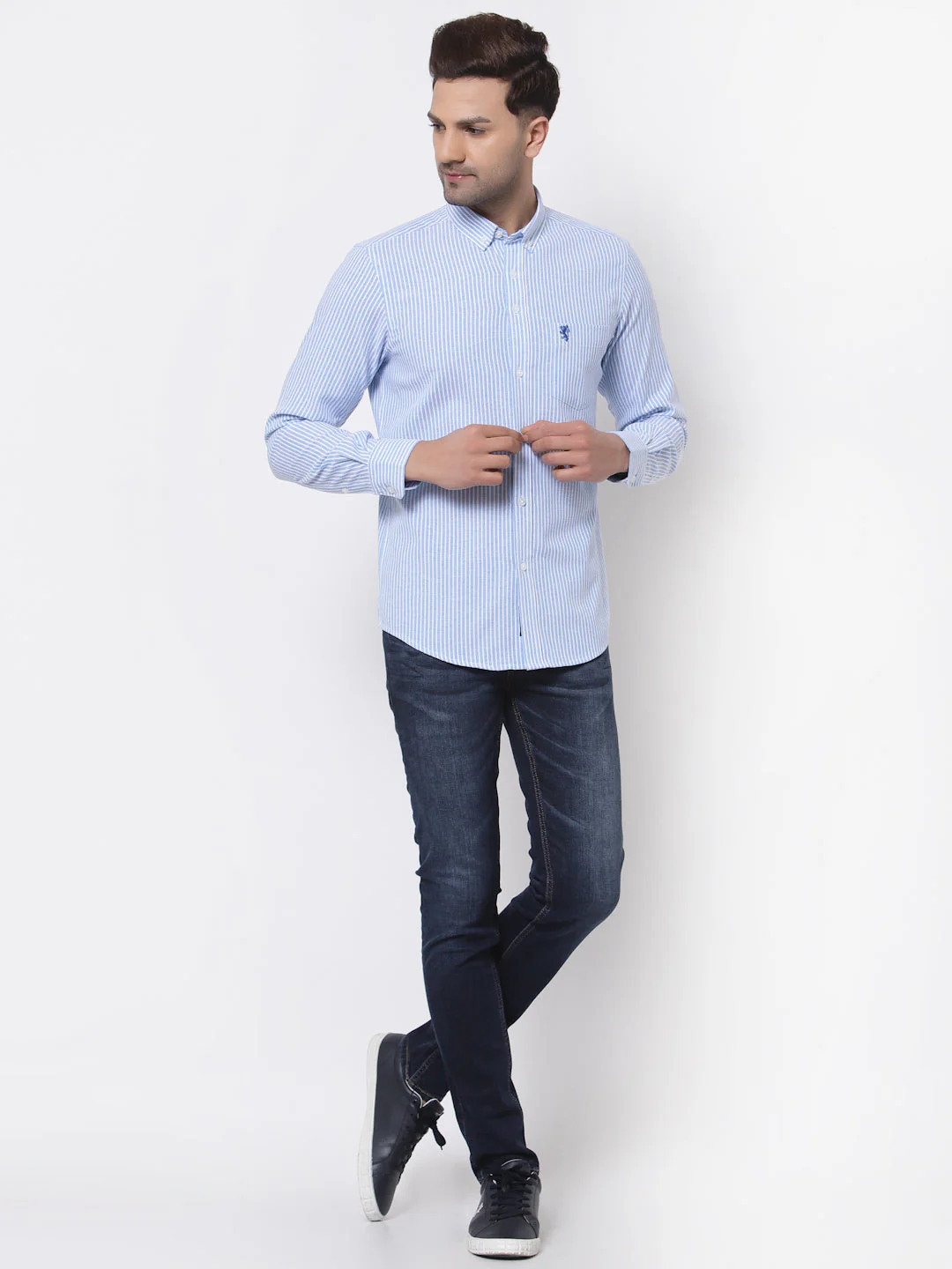 Smart Fit Striped Shirt for Men - Image 5