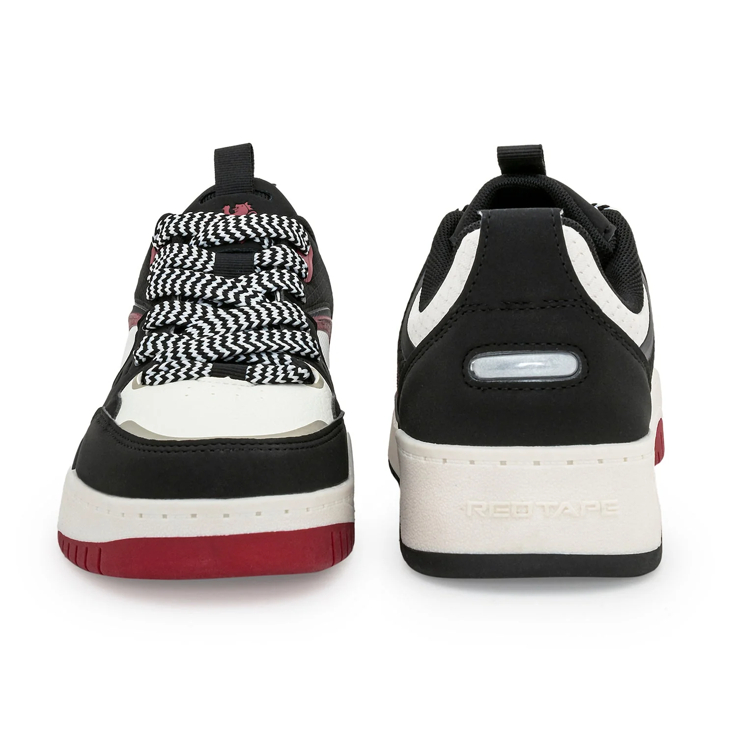 Sneakers for Men in Black and Red | Casual Shoes - Image 4