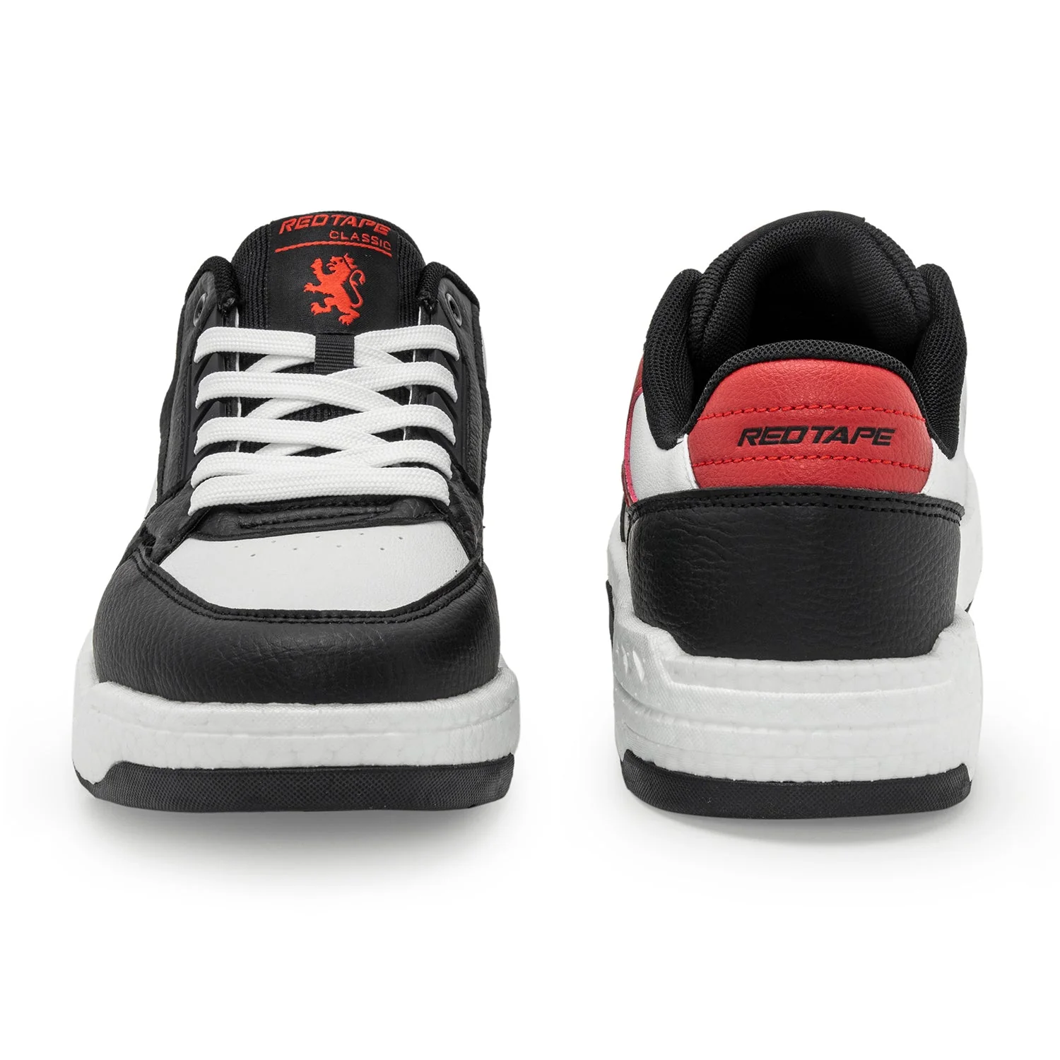 Sneakers for Men in Black and Red | Casual Shoes - Image 4
