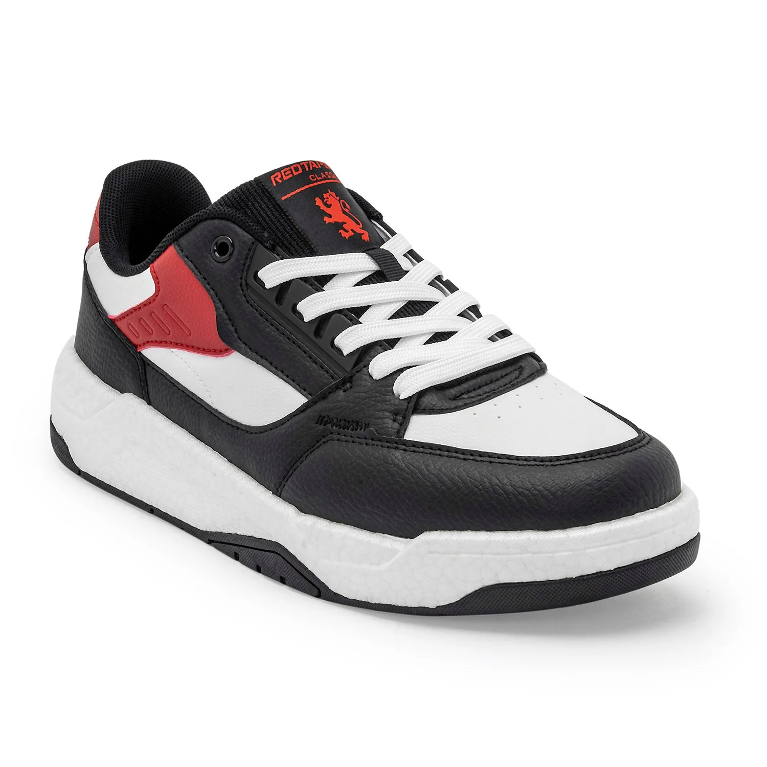 Sneakers for Men in Black and Red | Casual Shoes - Image 7