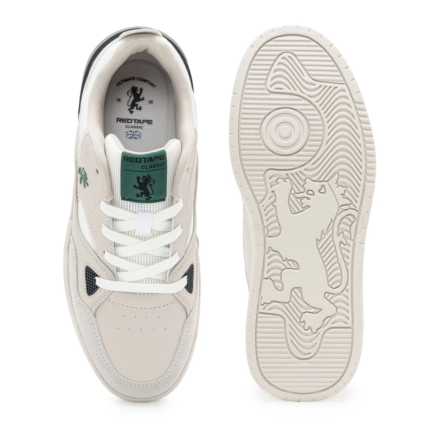 Sneakers for Men in Grey and Black | Casual Low-Cut Lifestyle Shoes. - Image 5