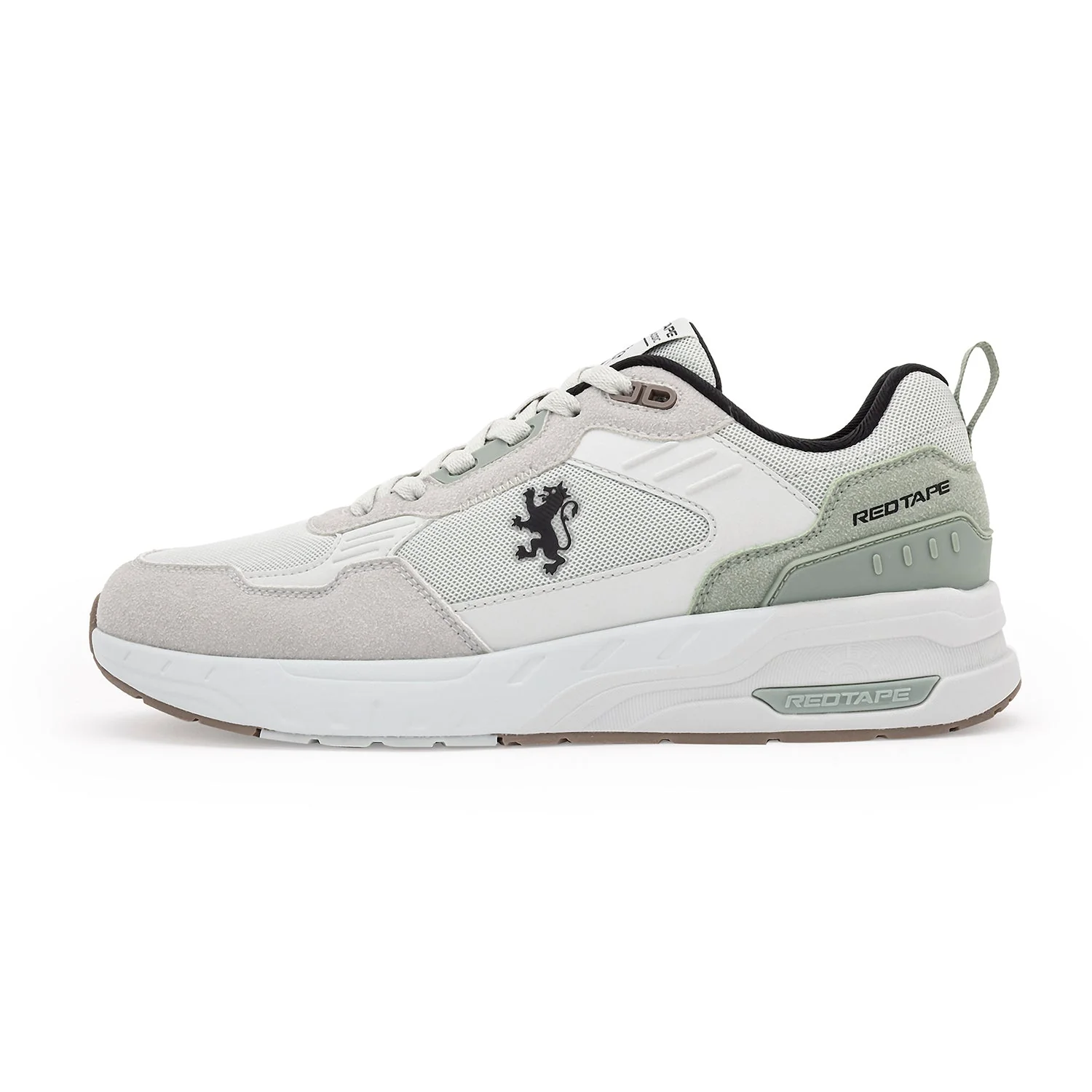 Sneakers for Men in Grey and Green | Casual Shoes - Image 3