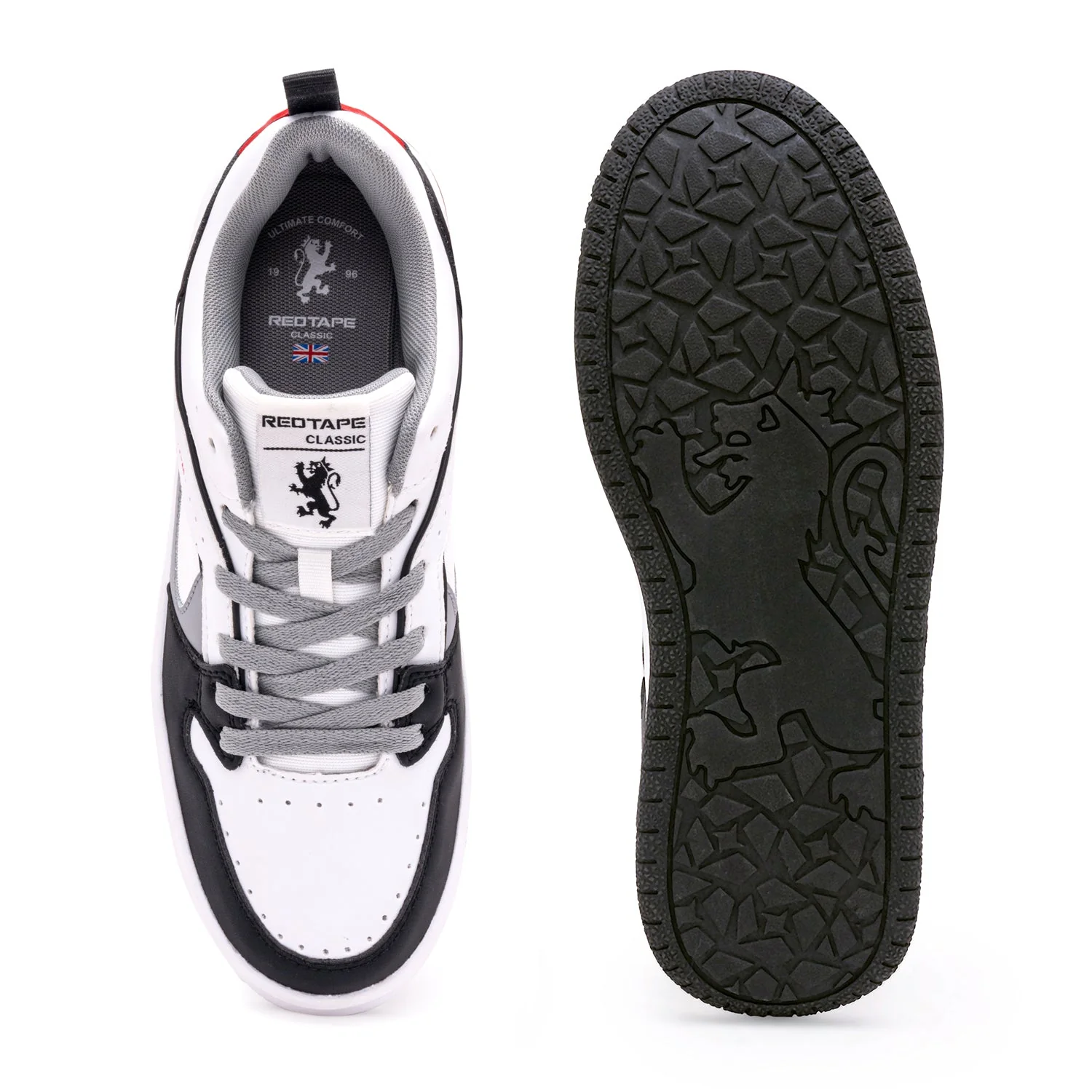 Sneakers for Men in White and Black | Casual Shoes - Image 5