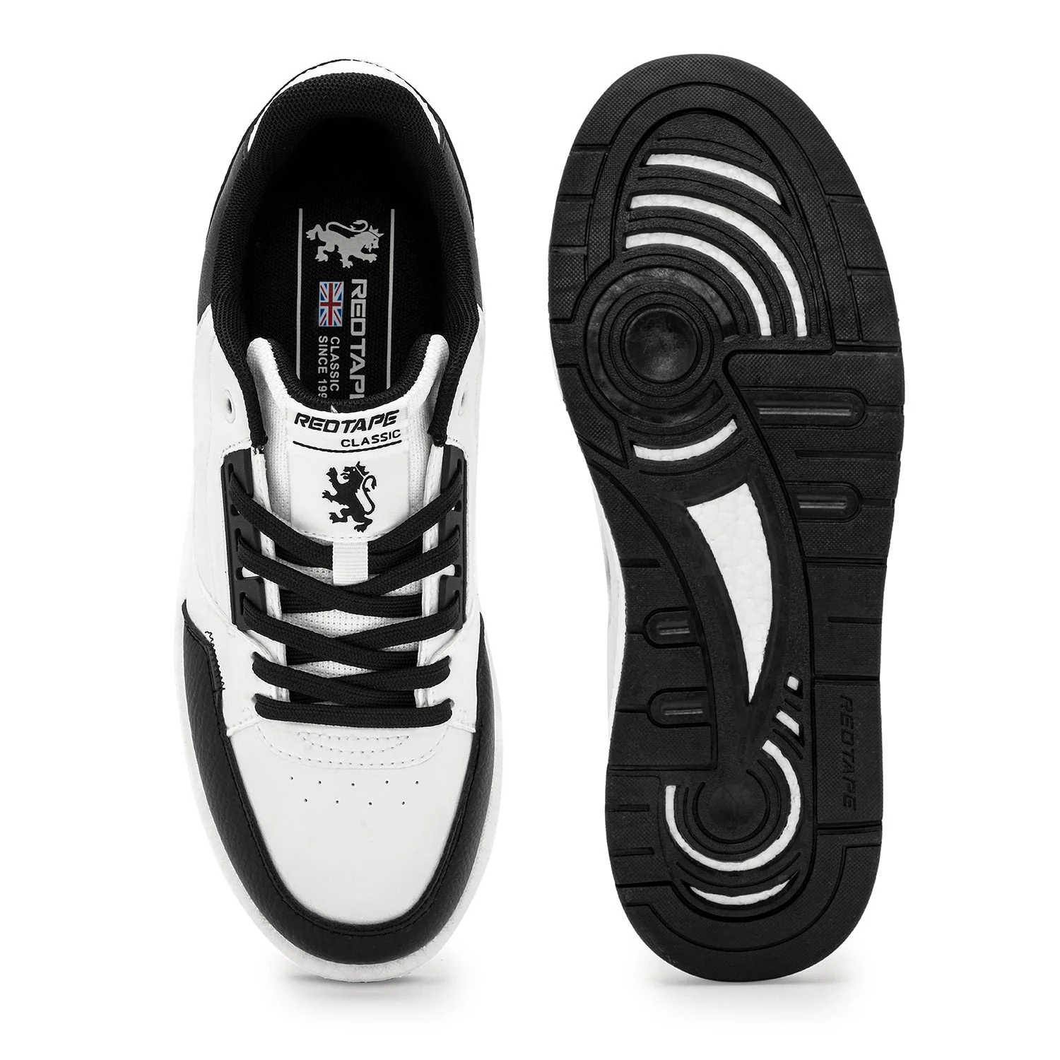 Sneakers for Men in White and Black | Casual Shoes - Image 5