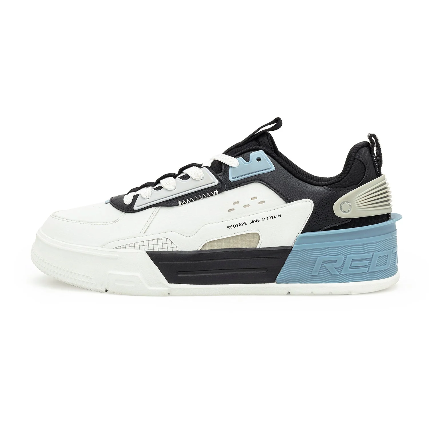 Sneakers for Men in White and Blue | Casual Shoes - Image 3