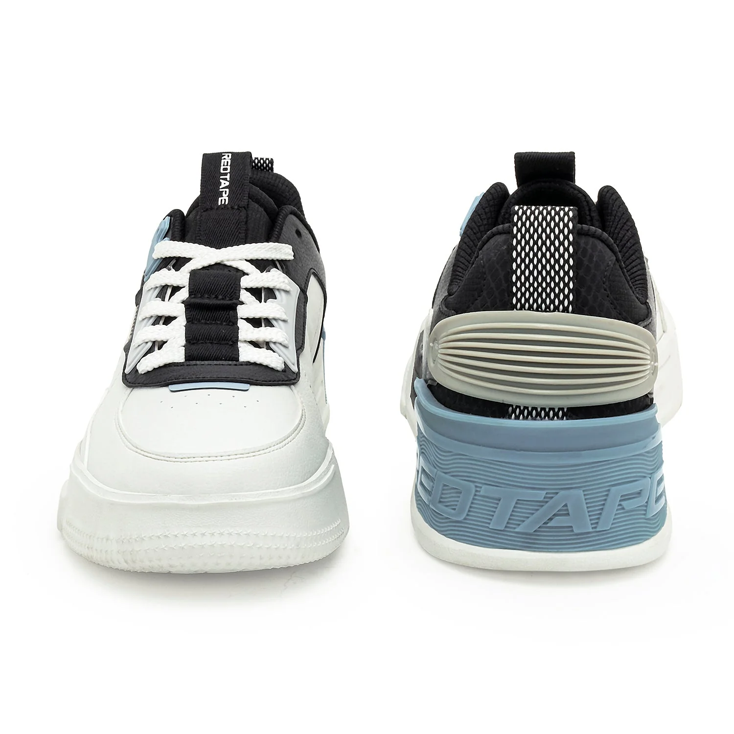 Sneakers for Men in White and Blue | Casual Shoes - Image 4