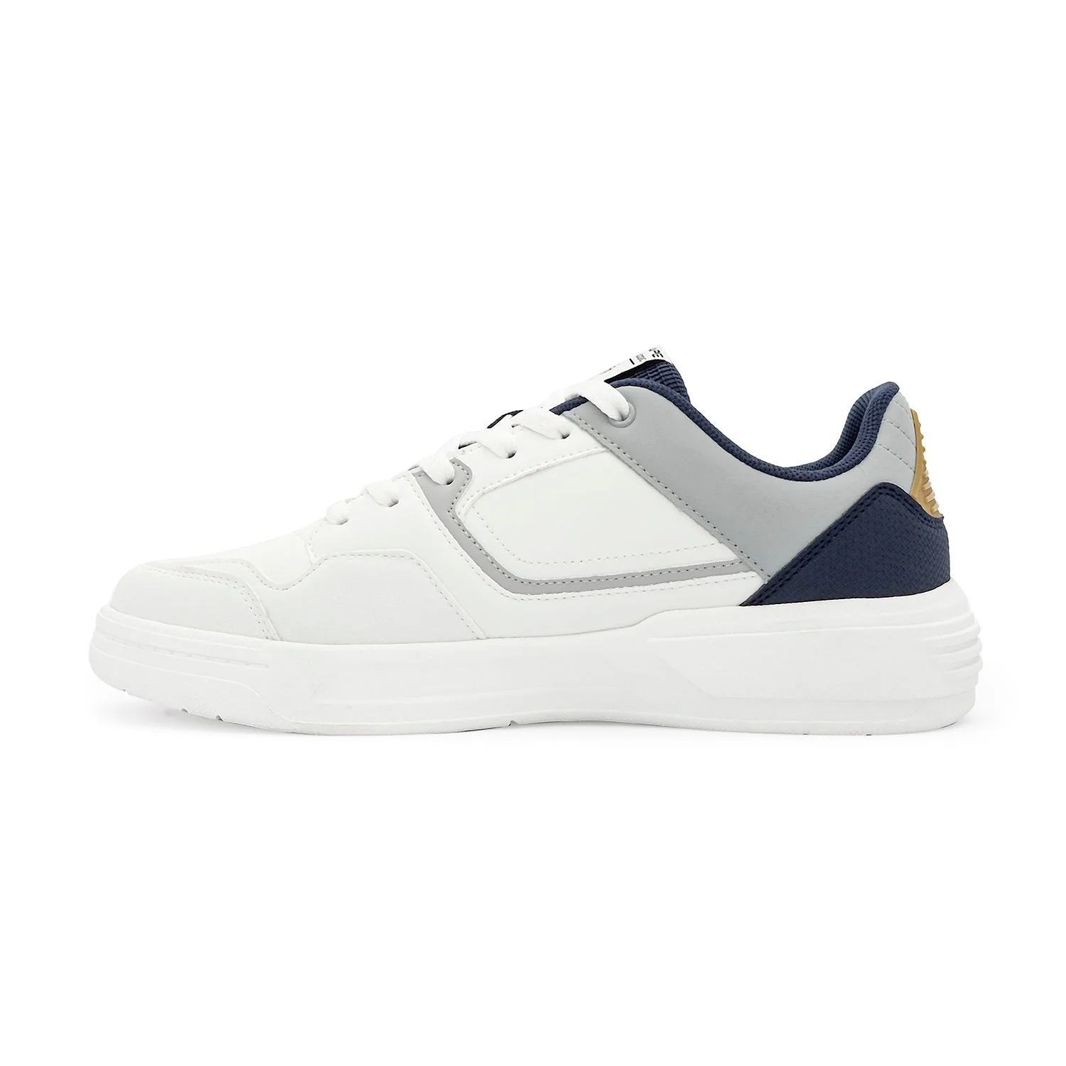 Sneakers for Men in White and Blue | Casual Shoes - Image 3