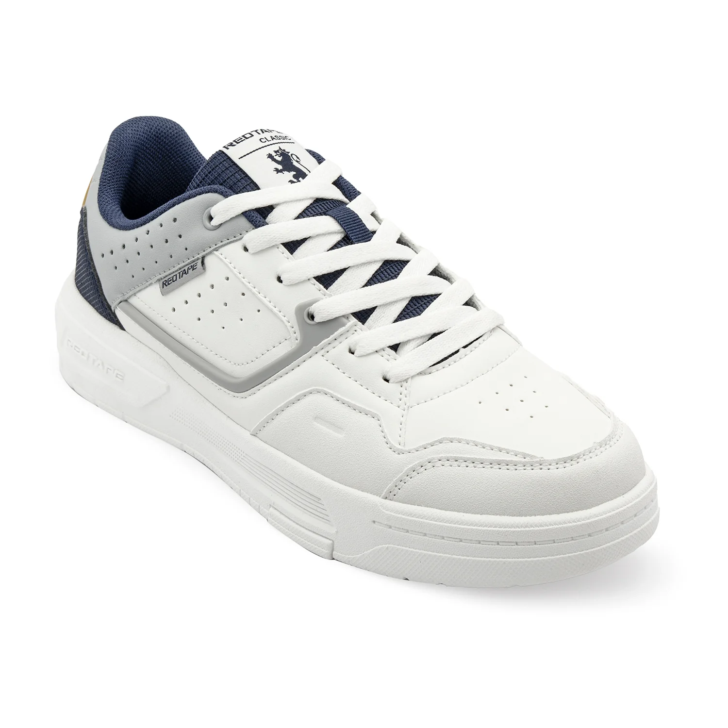 Sneakers for Men in White and Blue | Casual Shoes - Image 7