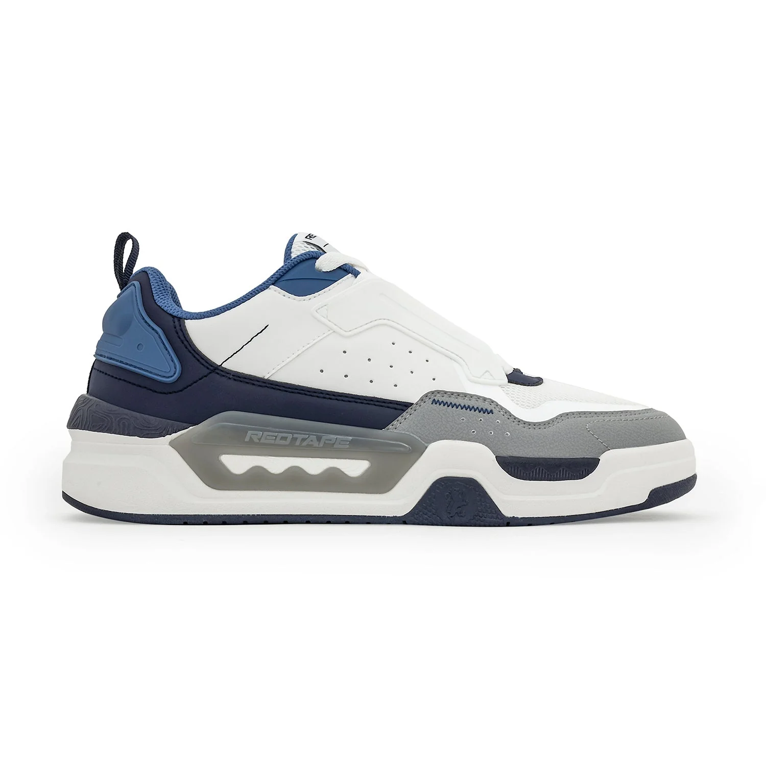 Sneakers for Men in White and Blue | Casual Shoes - Image 2