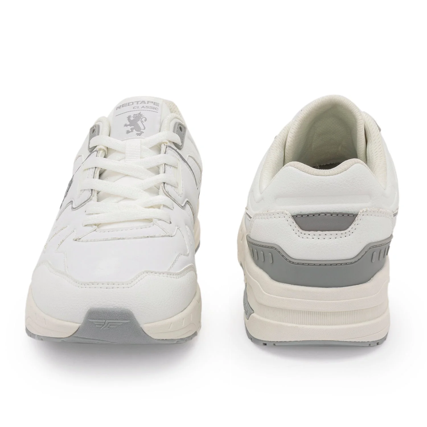 Sneakers for Men in White and Grey | Casual Shoes - Image 4