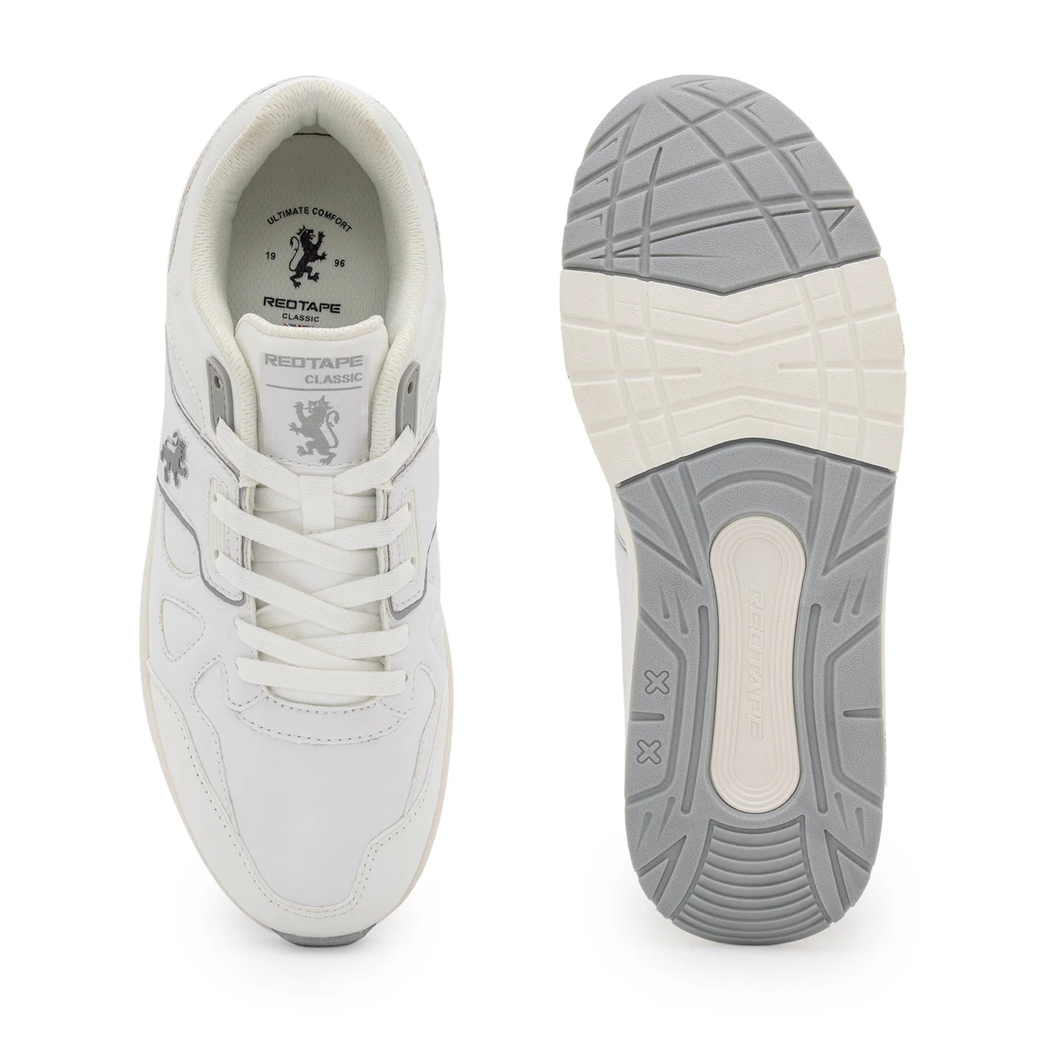 Sneakers for Men in White and Grey | Casual Shoes - Image 5