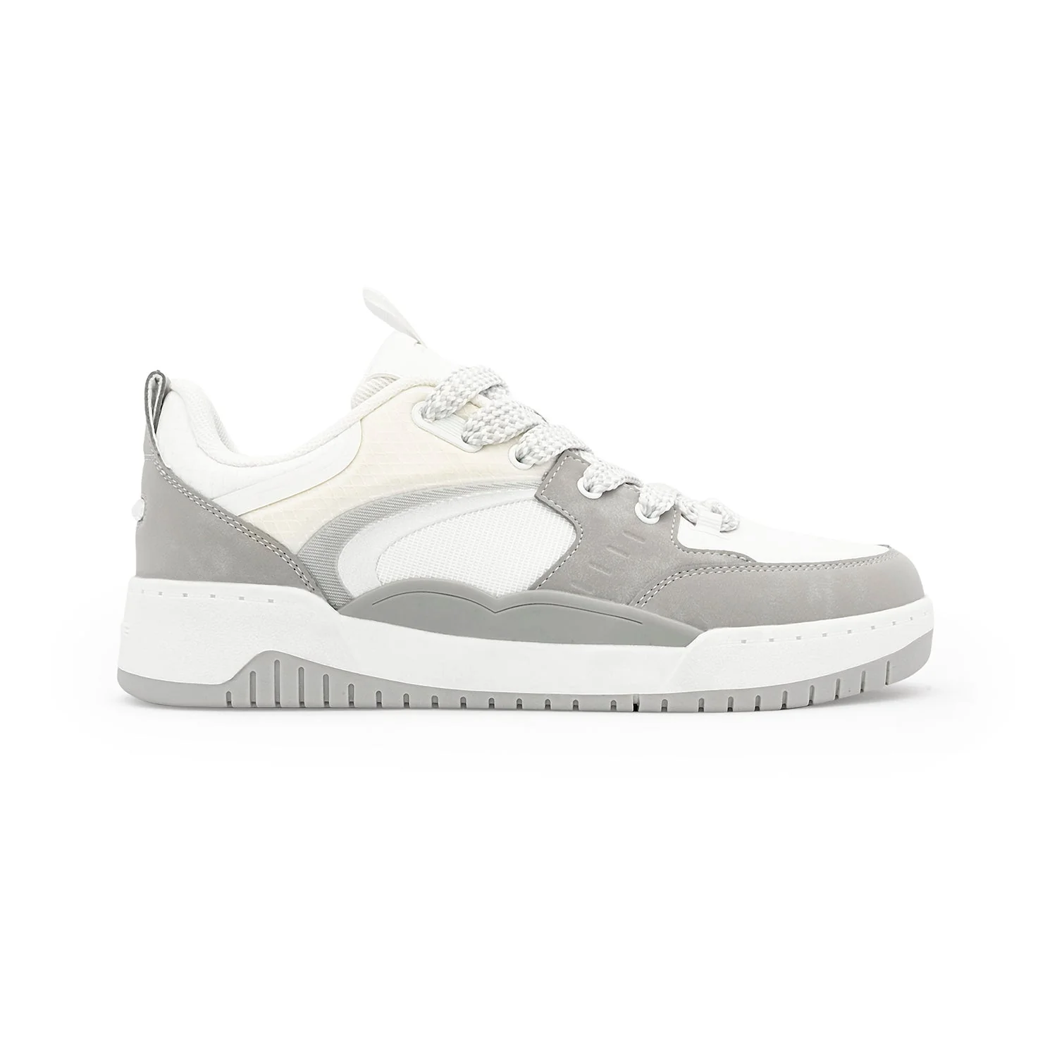 Sneakers for Men in White and Grey | Casual Shoes - Image 2