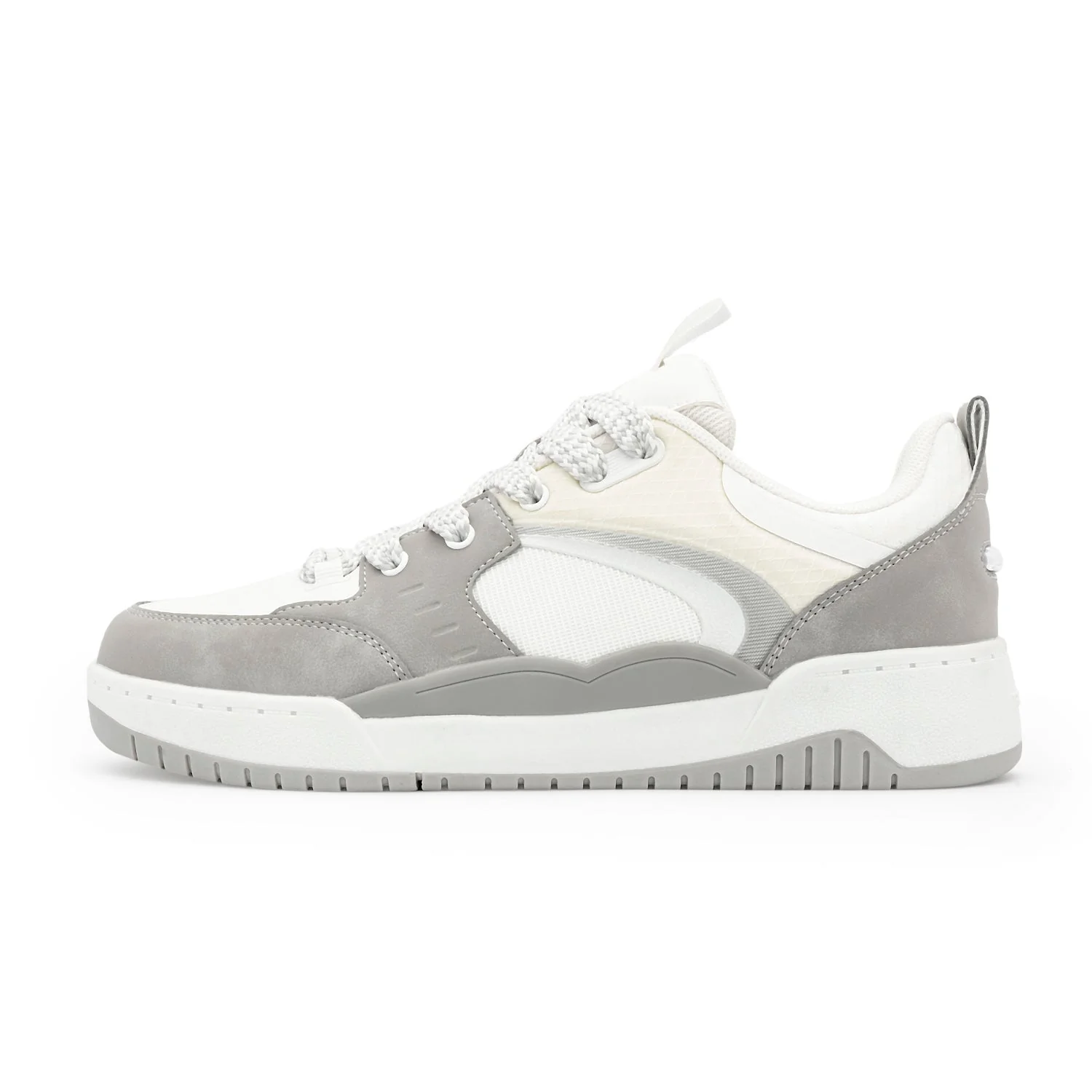 Sneakers for Men in White and Grey | Casual Shoes - Image 3