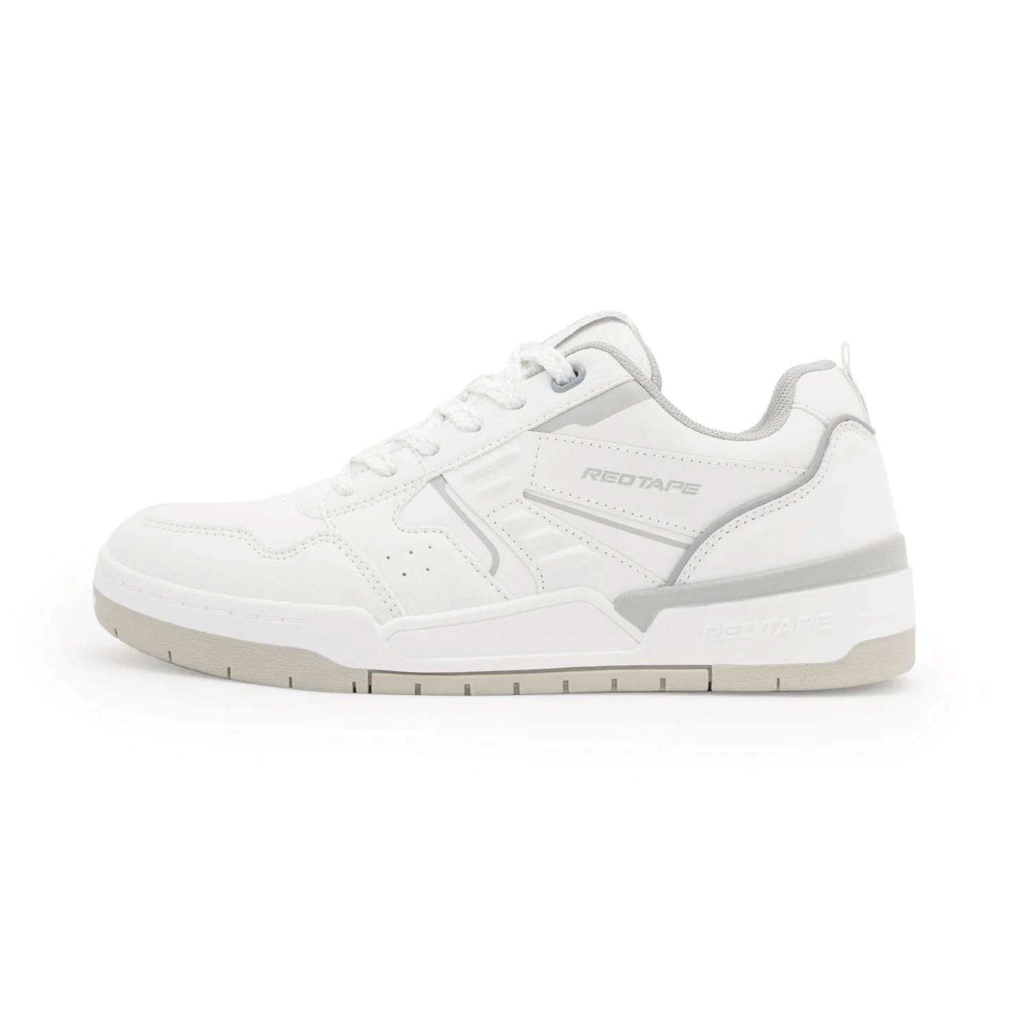 Sneakers for Women in Grey and White | Casual Low-Cut Lifestyle Shoes. - Image 3