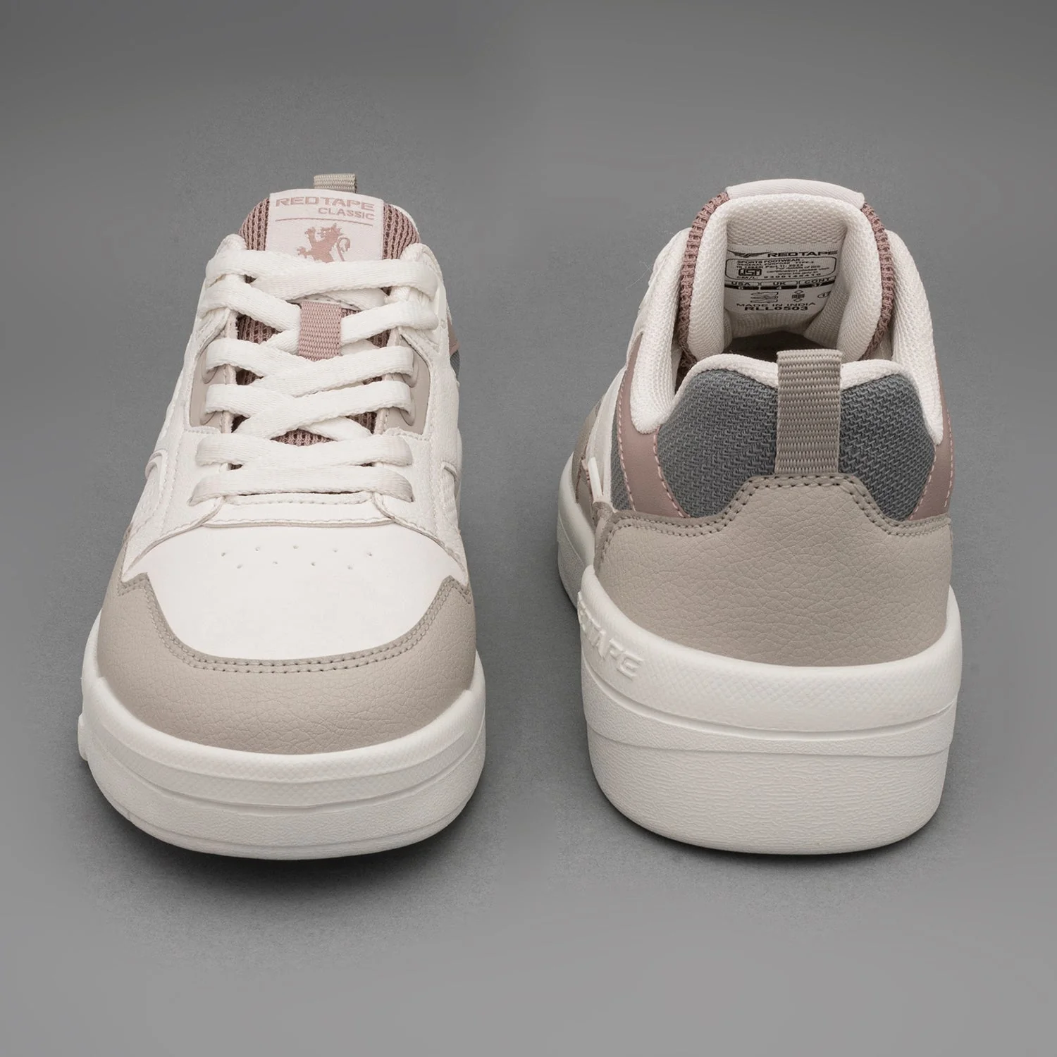 Sneakers-for-Women-in-White-and-Beige - Image 4