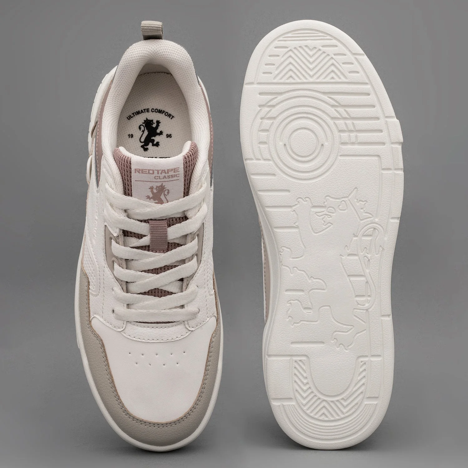 Sneakers-for-Women-in-White-and-Beige - Image 5