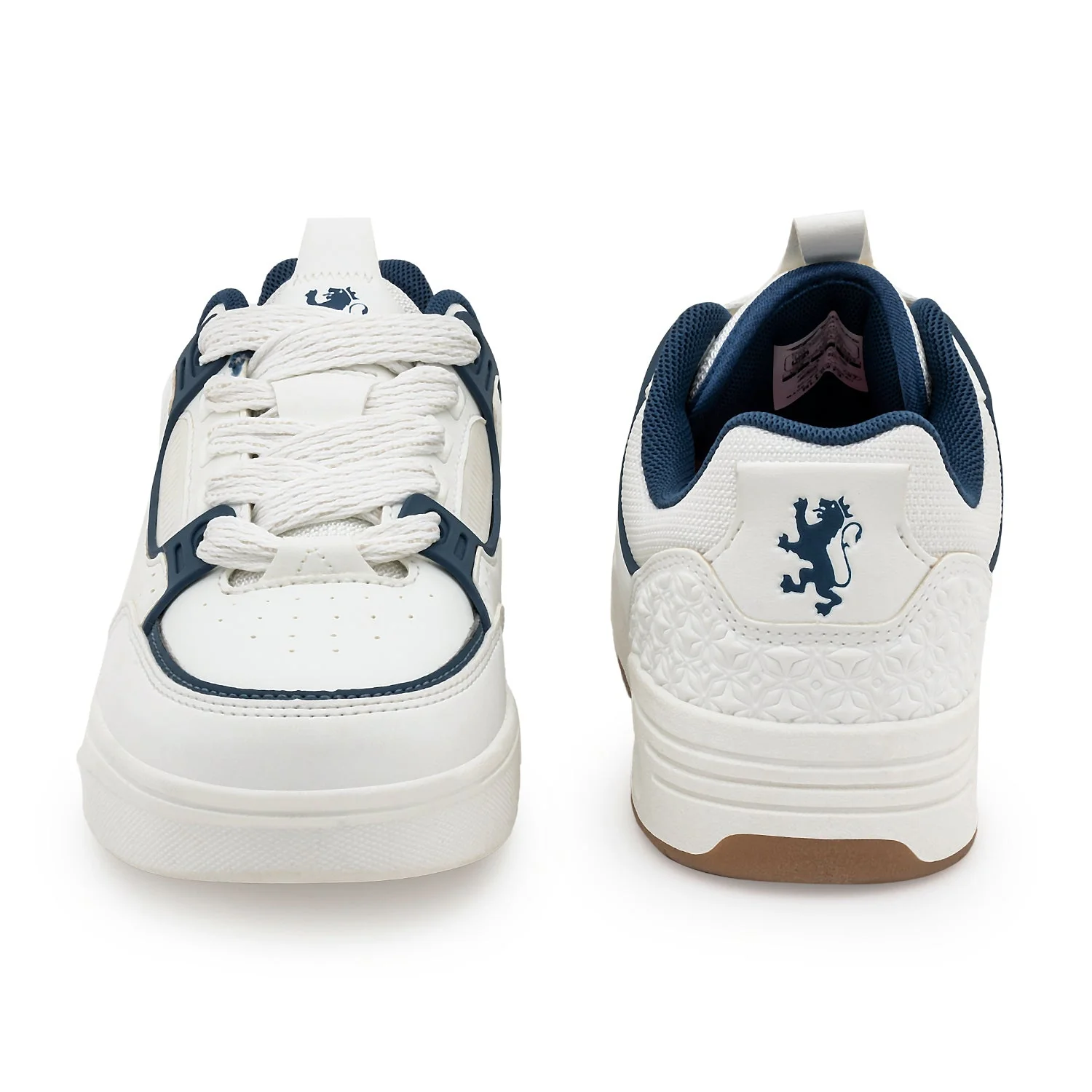 Sneakers for Women in White and Navy | Lifestyle Shoes - Image 4