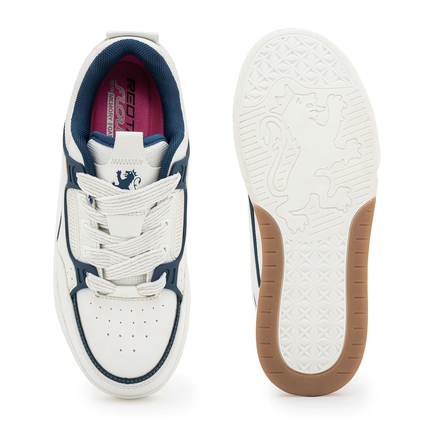 Sneakers for Women in White and Navy | Lifestyle Shoes - Image 5