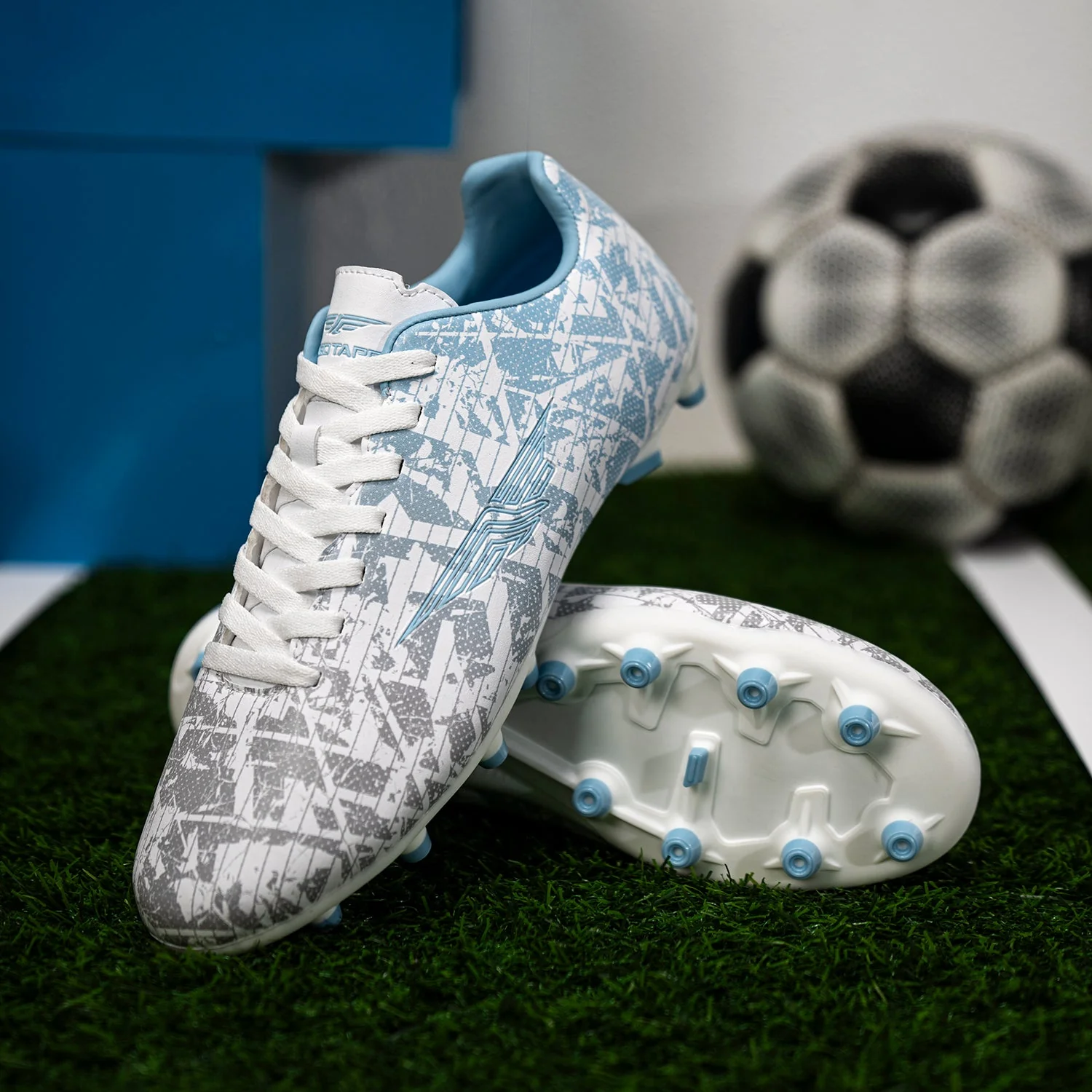 Soccer Football Sports Shoes for Men | High Performance, Cushioned Support, Anti-Skid & Superior Comfort | Suitable for Rugby, Lawn Hockey, Baseball Sports - Image 6