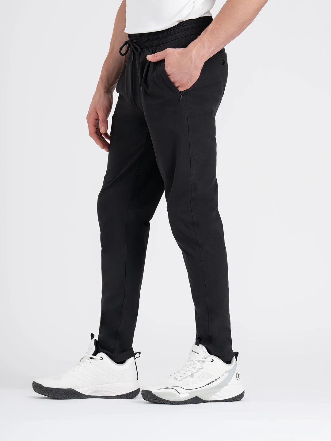 Solid Activewear Track Pant for Men - Image 3