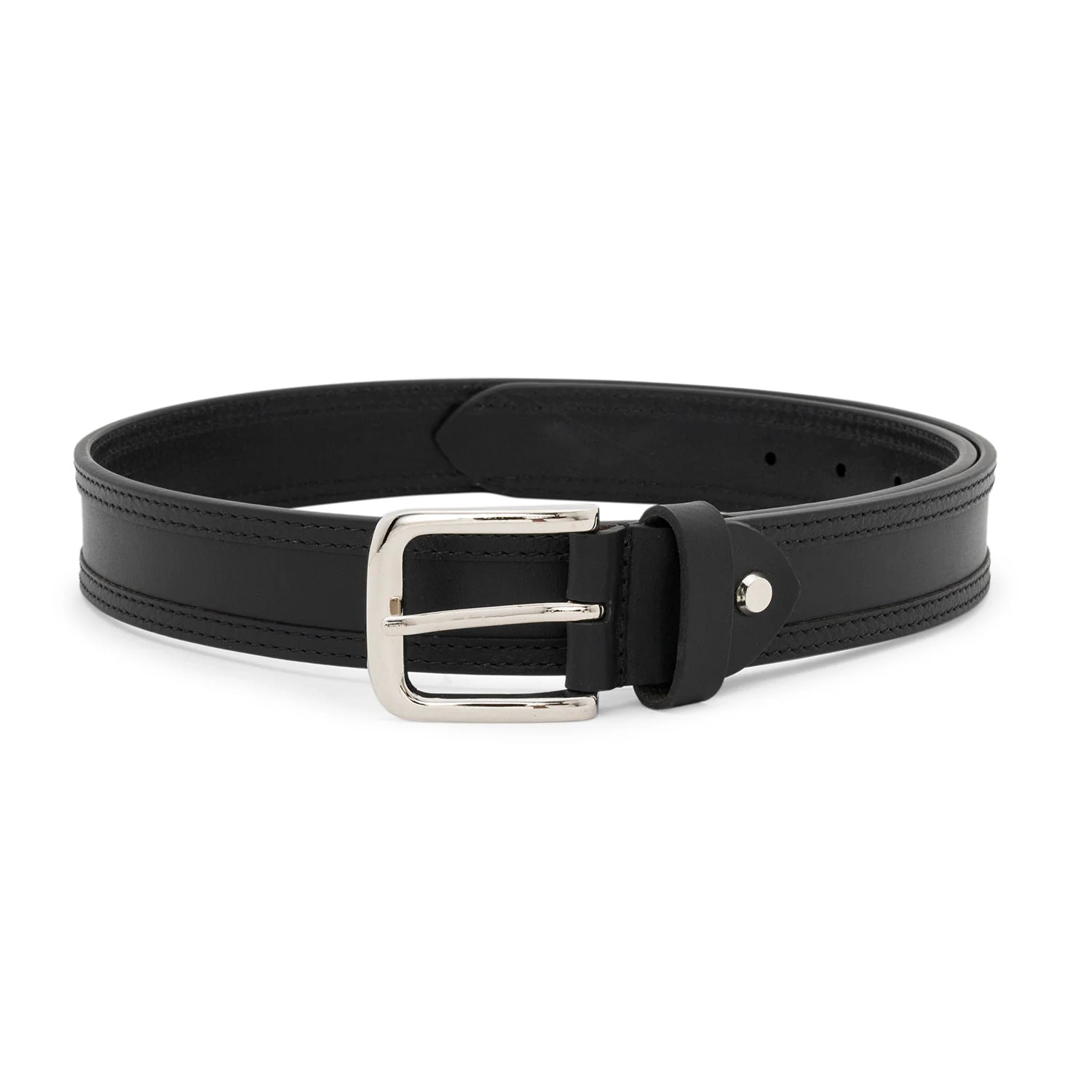 Solid Leather Belt For Men | Classic and Durable - Image 3